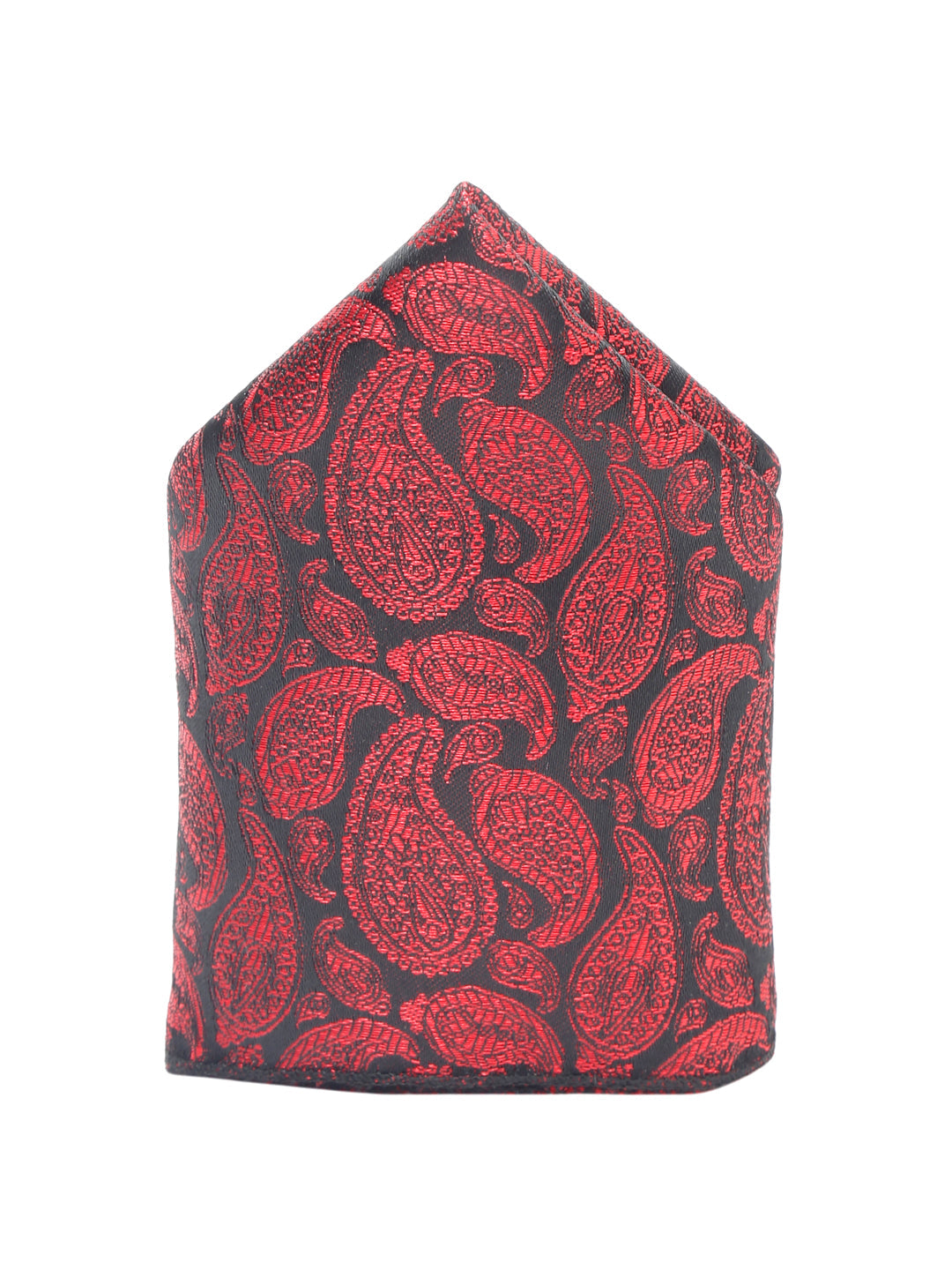 Wine Red Luxury Italian Silk Necktie Set With Pocket Square Cufflinks Brooch Gold Tie pin