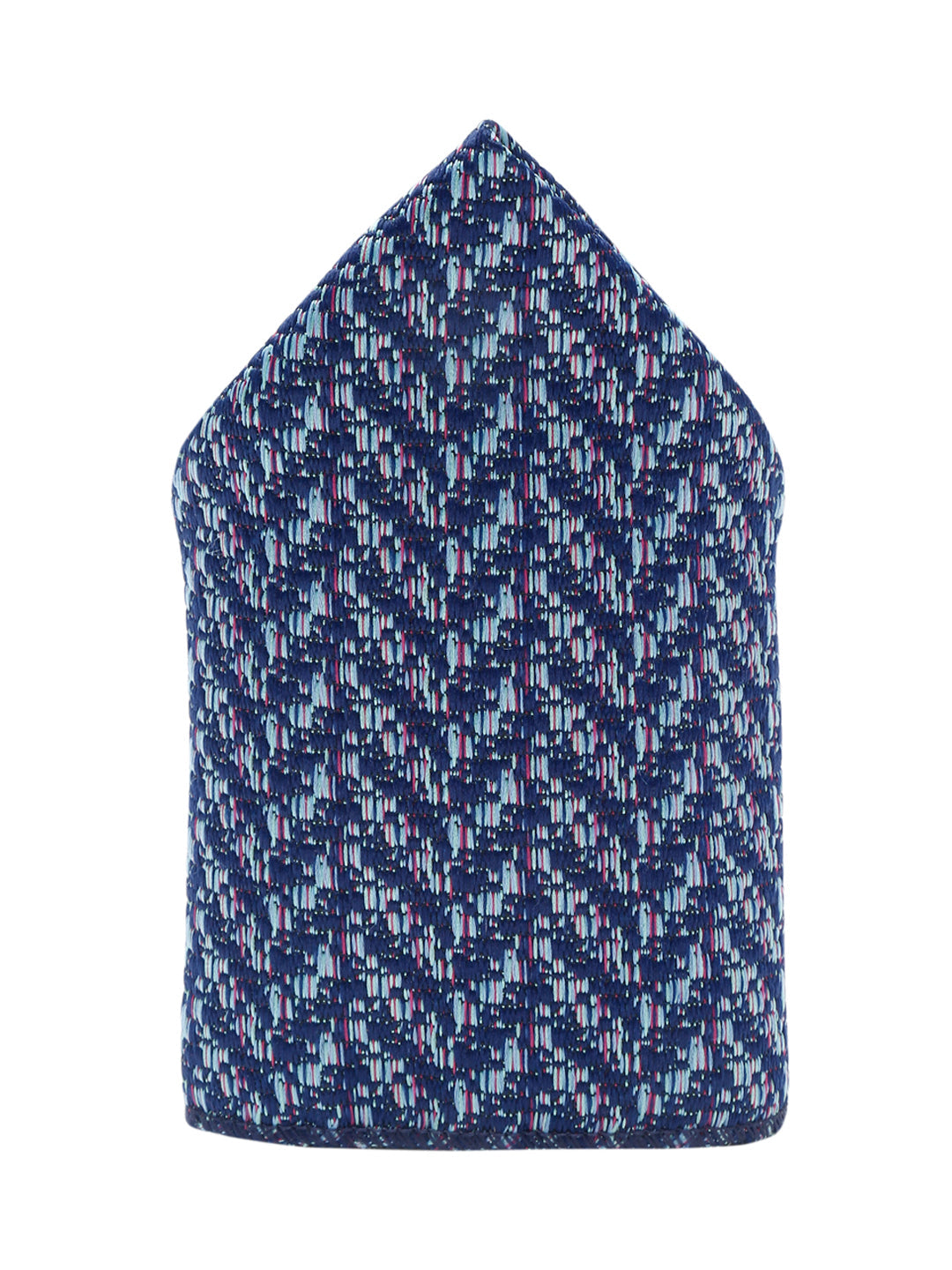 Pigeon Blue Luxury Italian Silk Necktie Set With Pocket Square Gold Tie pin