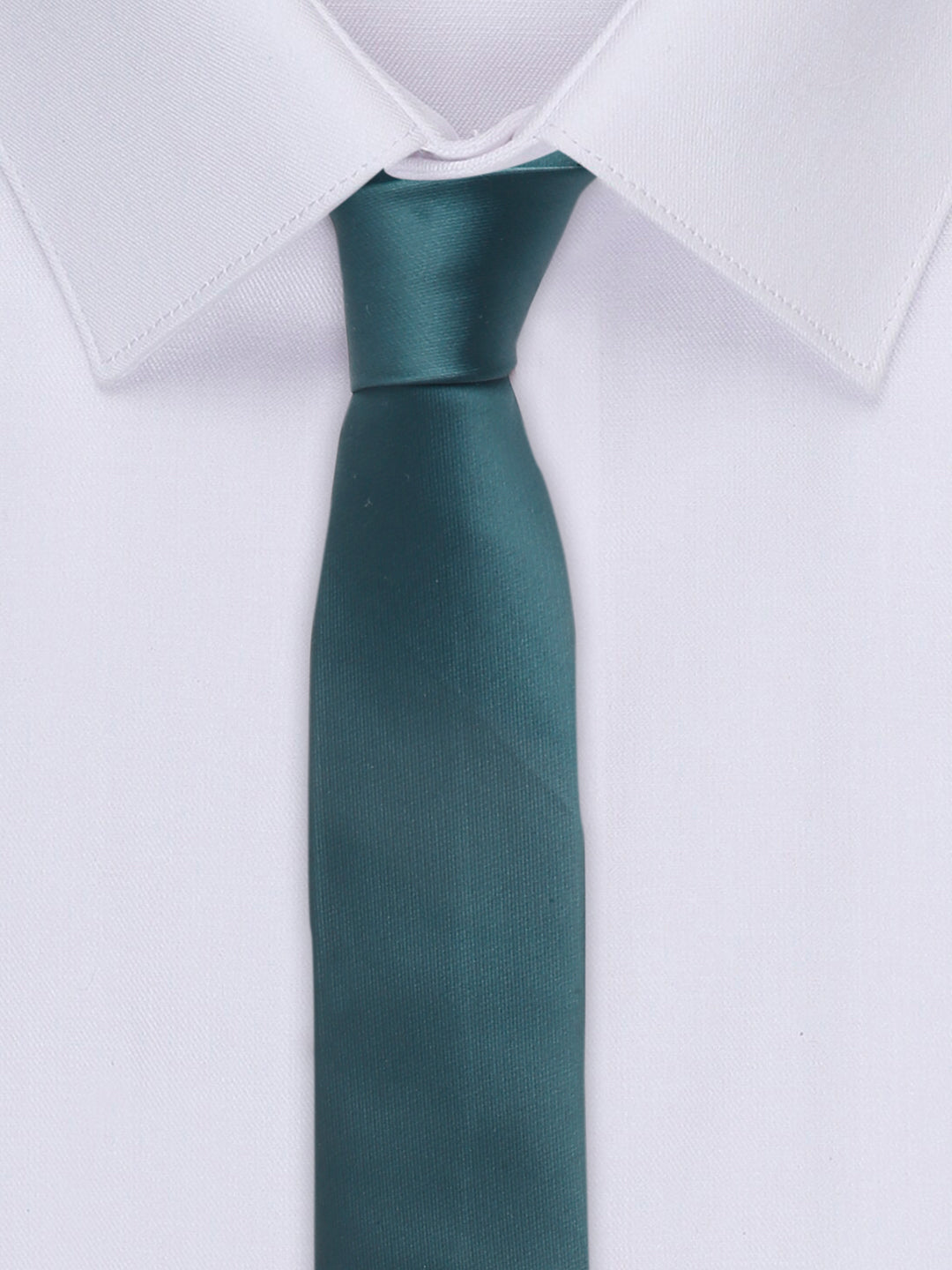 British Green Luxury Italian Silk Necktie Set With Pocket Square Gold Tie pin