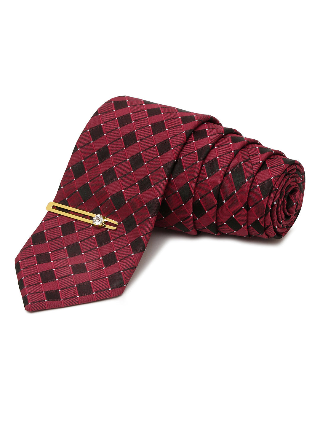 Admiral Rosewood Luxury Italian Silk Necktie Set