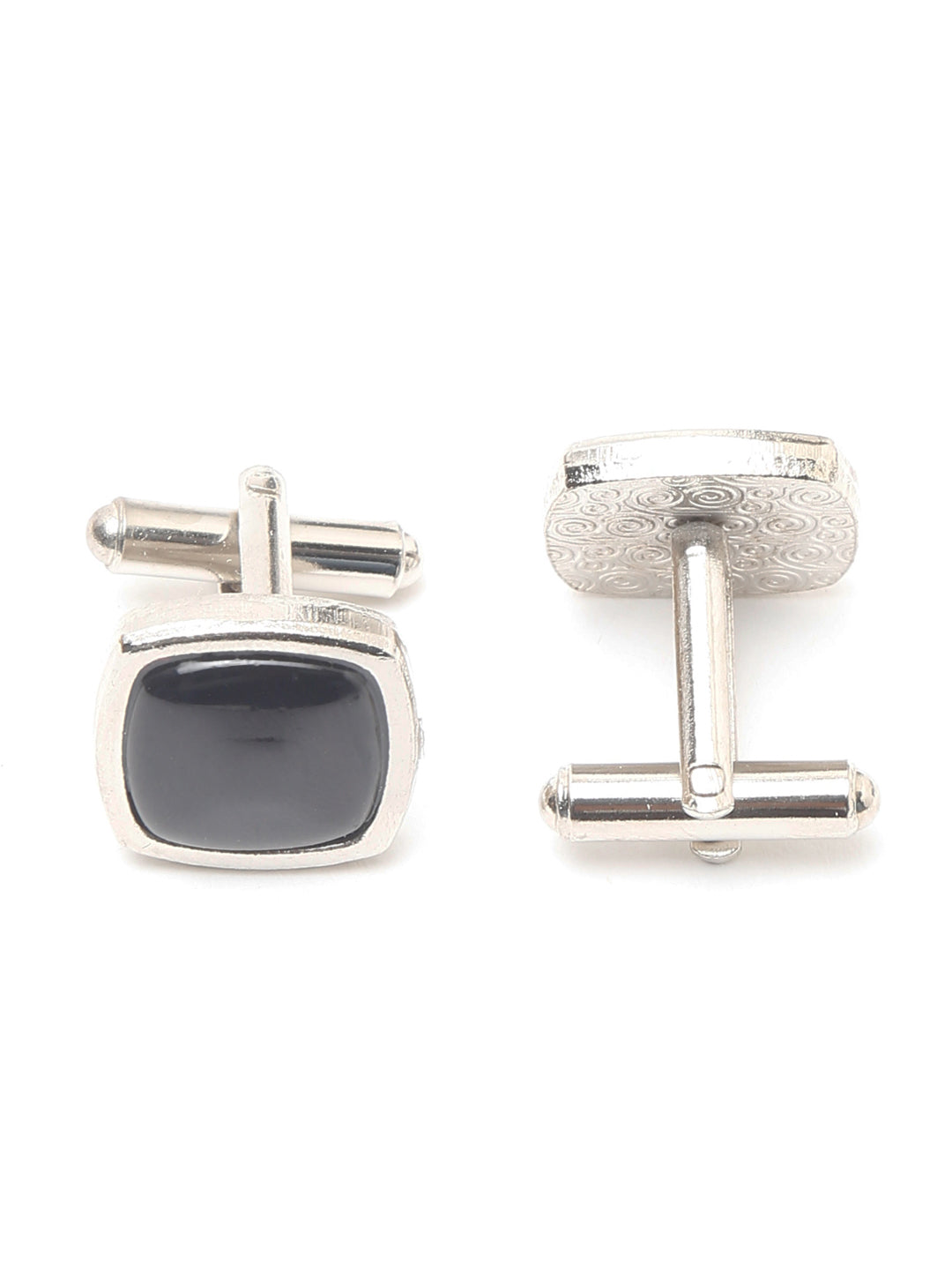 Grey Checkerd Luxury Italian Silk Necktie Set With Pocket Square Cufflinks Brooch Chrome Tie pin