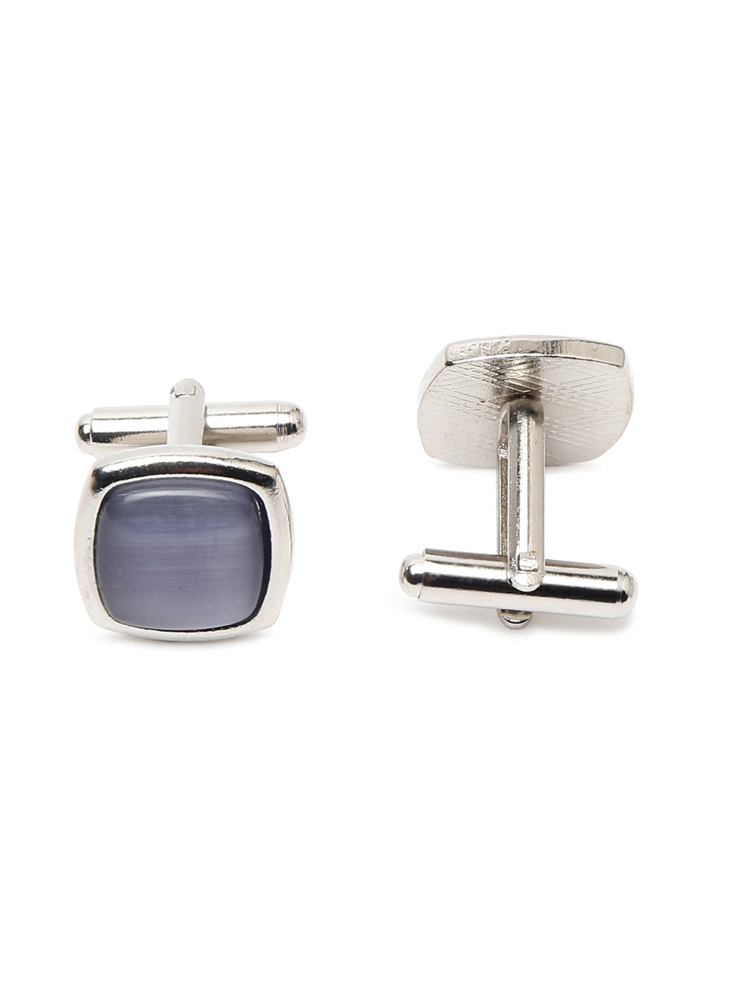 Purple Luxury Italian Silk Necktie Set With Pocket Square Cufflinks Brooch Chrome Tie pin