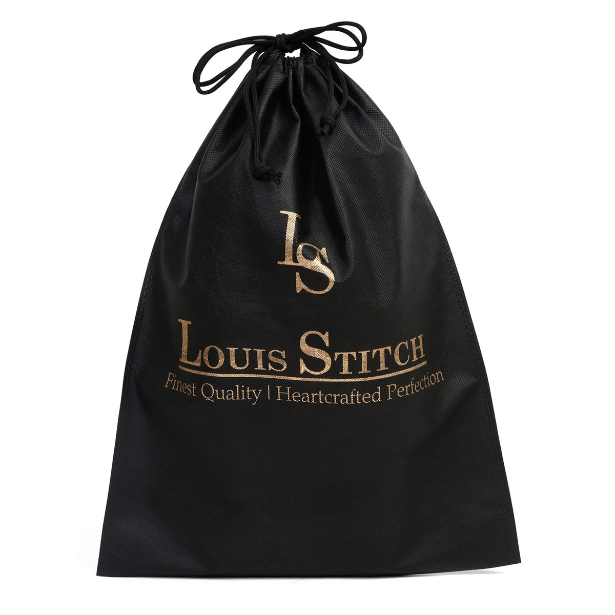 Non Woven Shoe Bag Pack Of 6 Black Plain