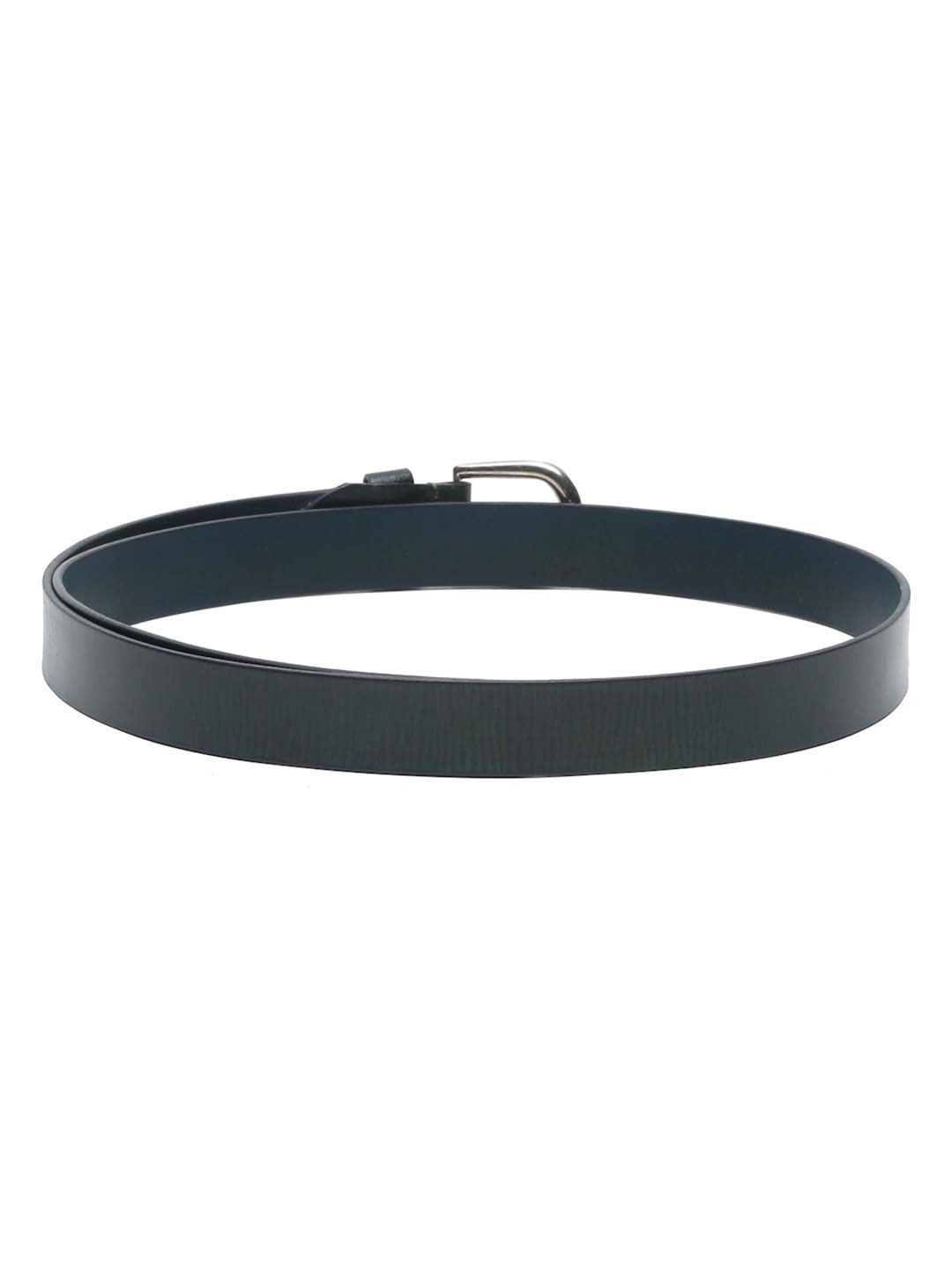 Men's Green Casual Italian Leather Belt For Men