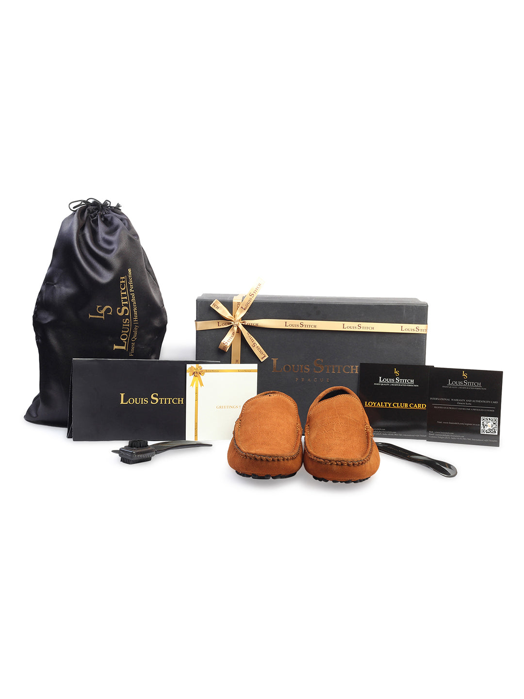 Tortilla Brown Handmade Italian Suede Leather Textured Penny Loafers