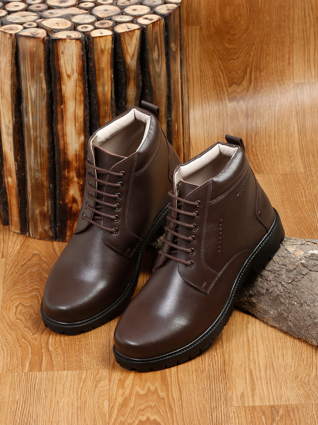 High Ankle Bikers Boots - Handmade Venezia Leather