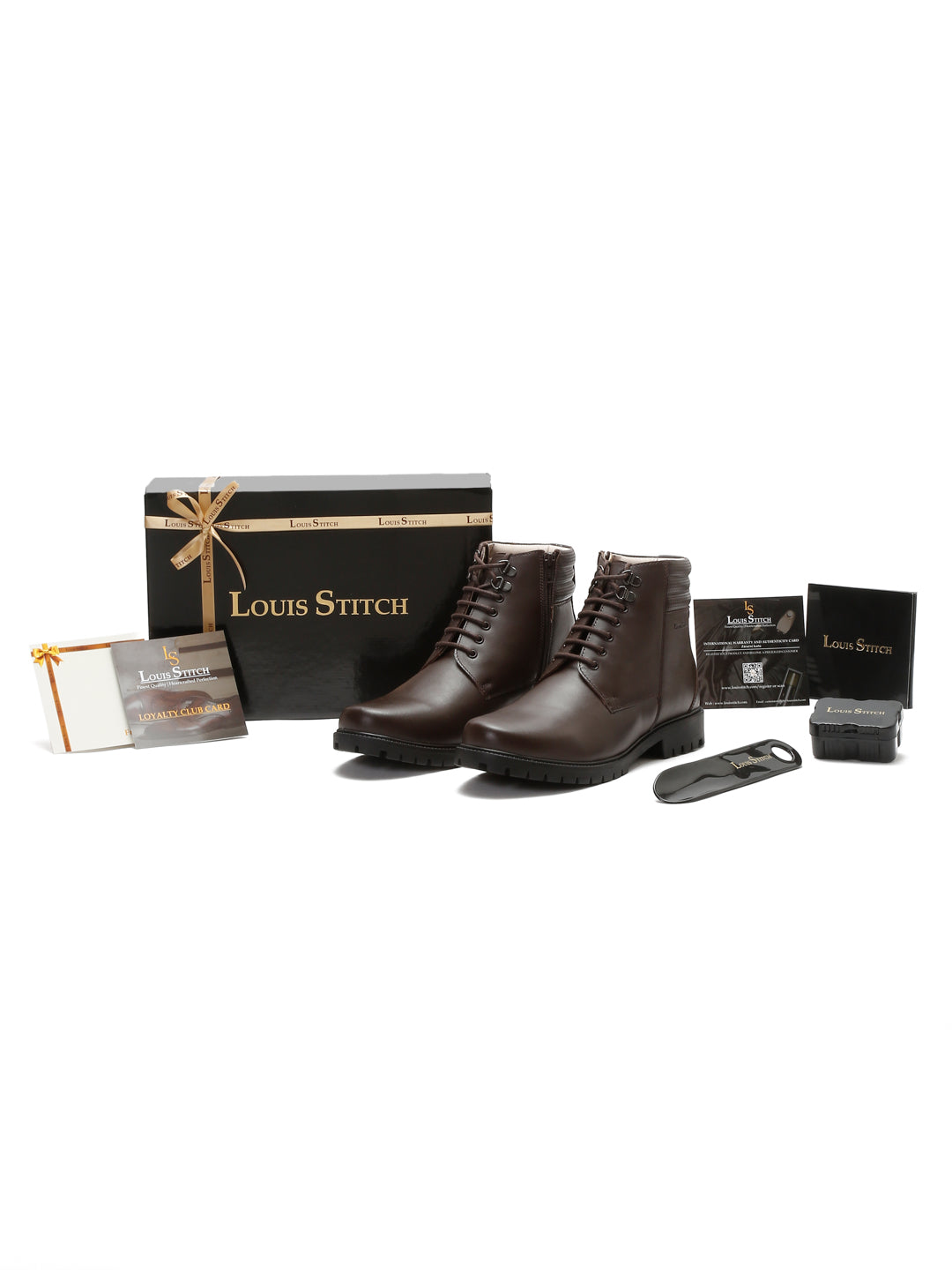 High Ankle Bikers Boots - Handmade Venezia Leather