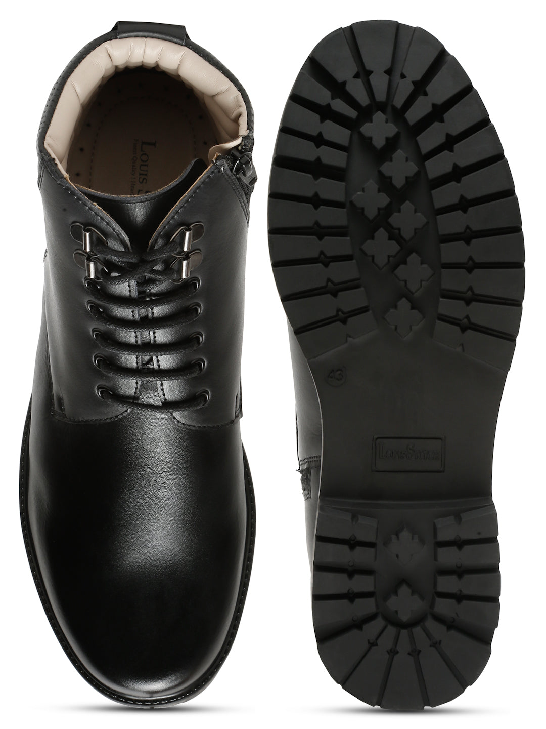 High Ankle Bikers Boots - Handmade Venezia Leather