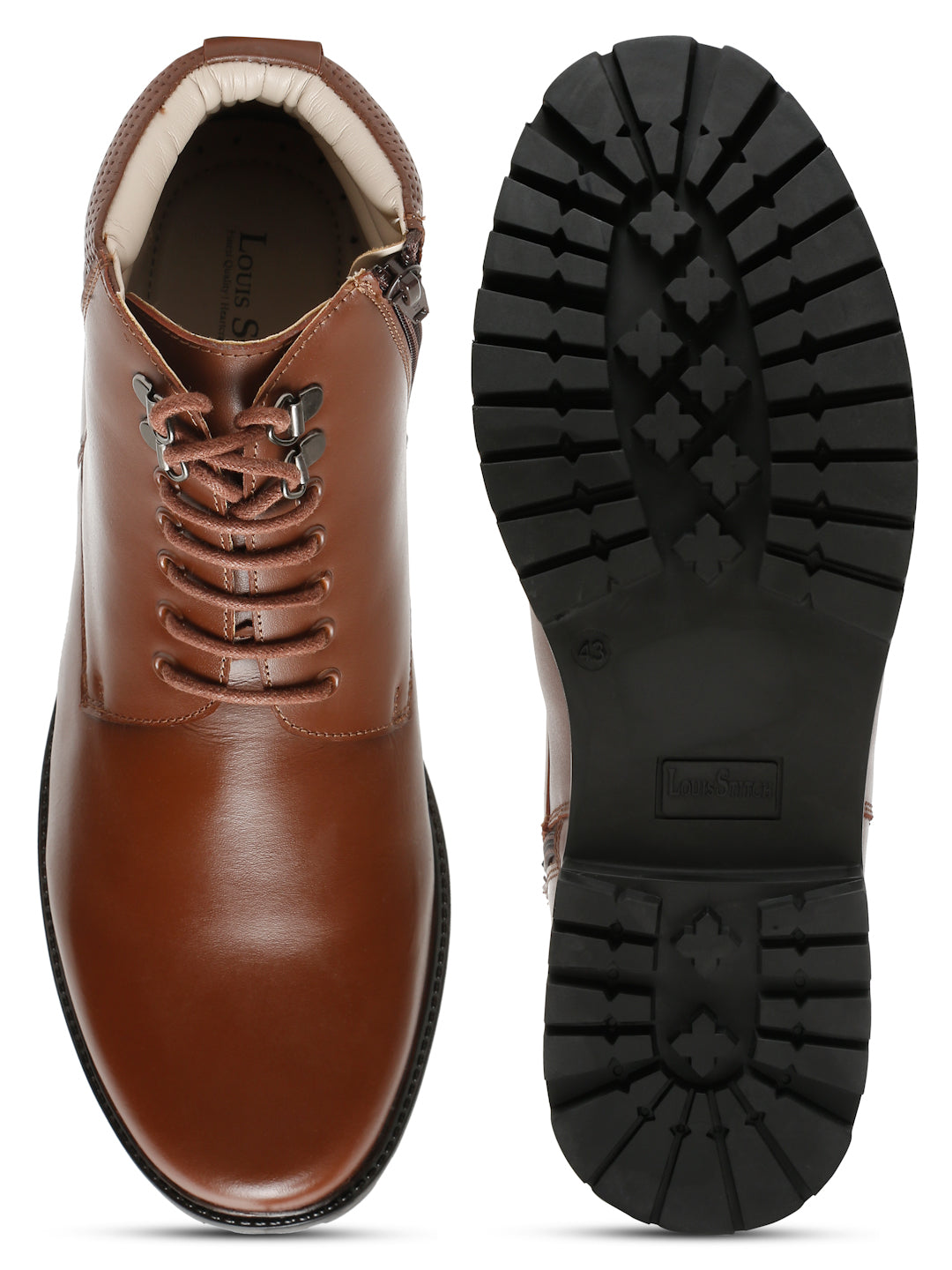 High Ankle Bikers Boots - Handmade Venezia Leather