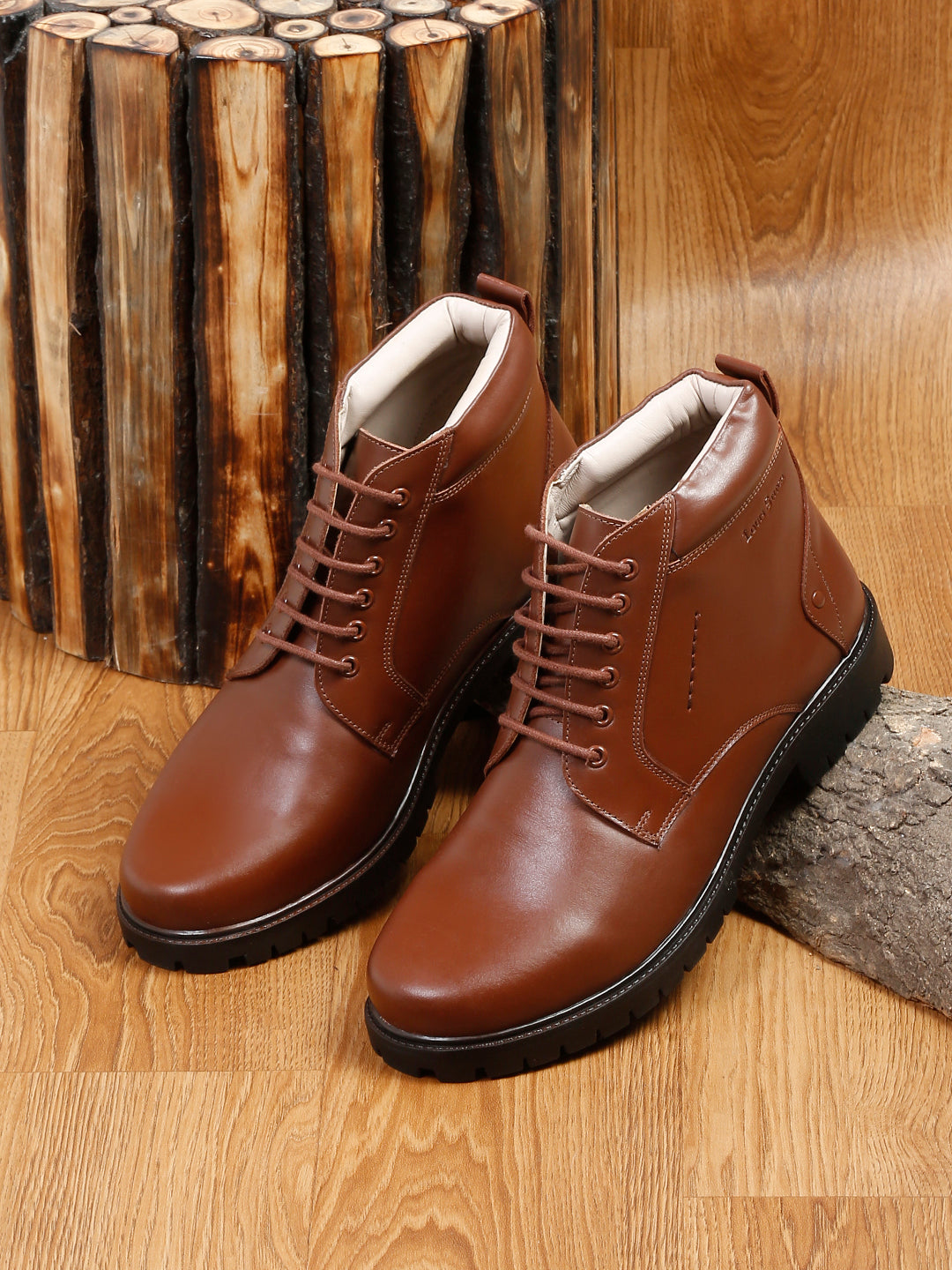 High Ankle Bikers Boots - Handmade Venezia Leather
