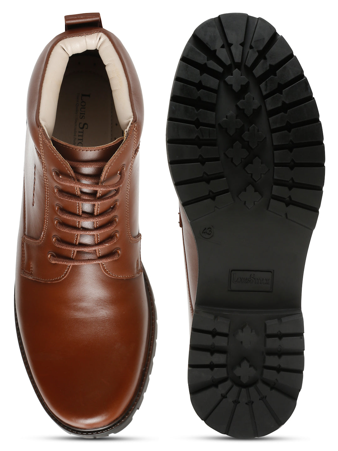 High Ankle Bikers Boots - Handmade Venezia Leather