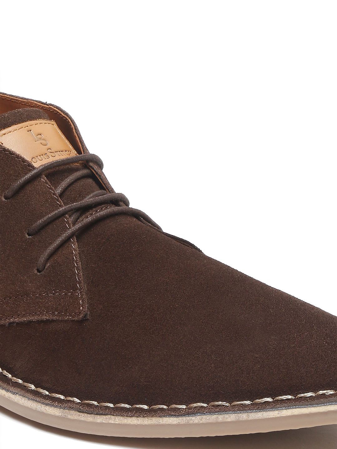 Bistre Brown Italian Suede Leather British Stitch Down Chukka Boots
