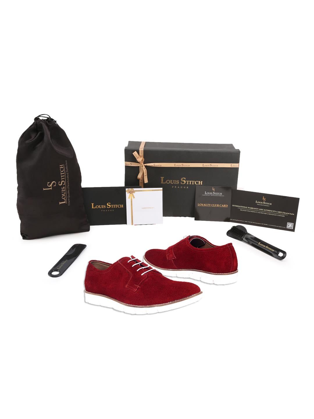 Handmade Premium Italian Leather Suede Casuals EVA Sole