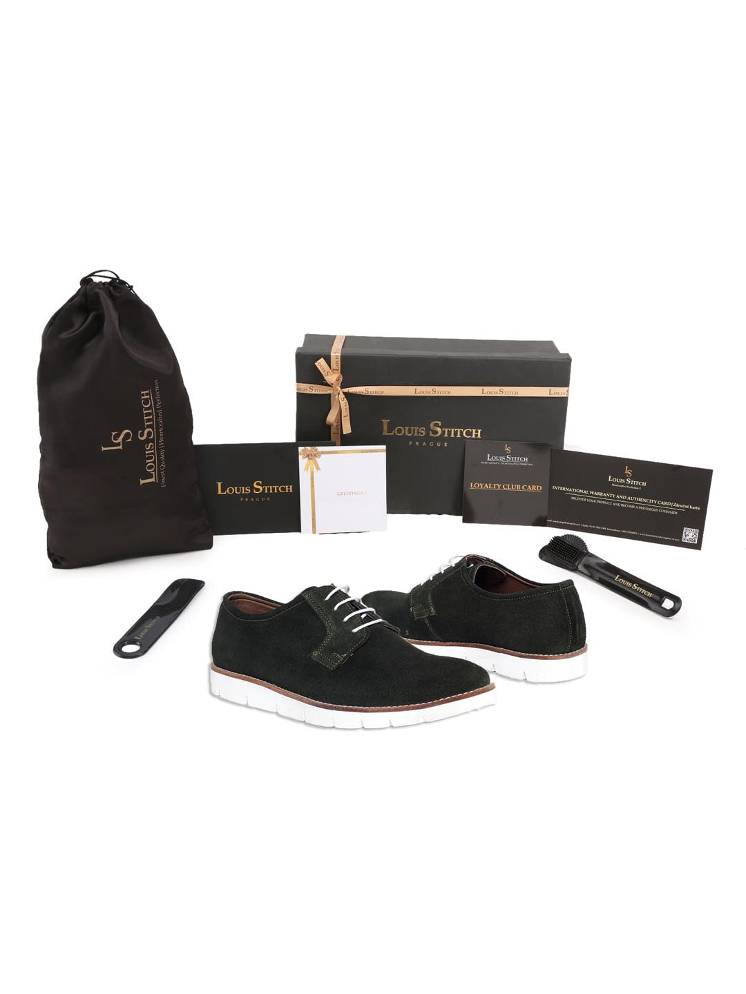 Handmade Premium Italian Leather Suede Casuals EVA Sole