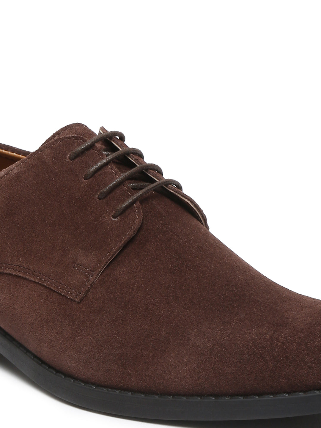 Brunette Brown Italian Suede Leather British Style Handcrafted Casual Shoe