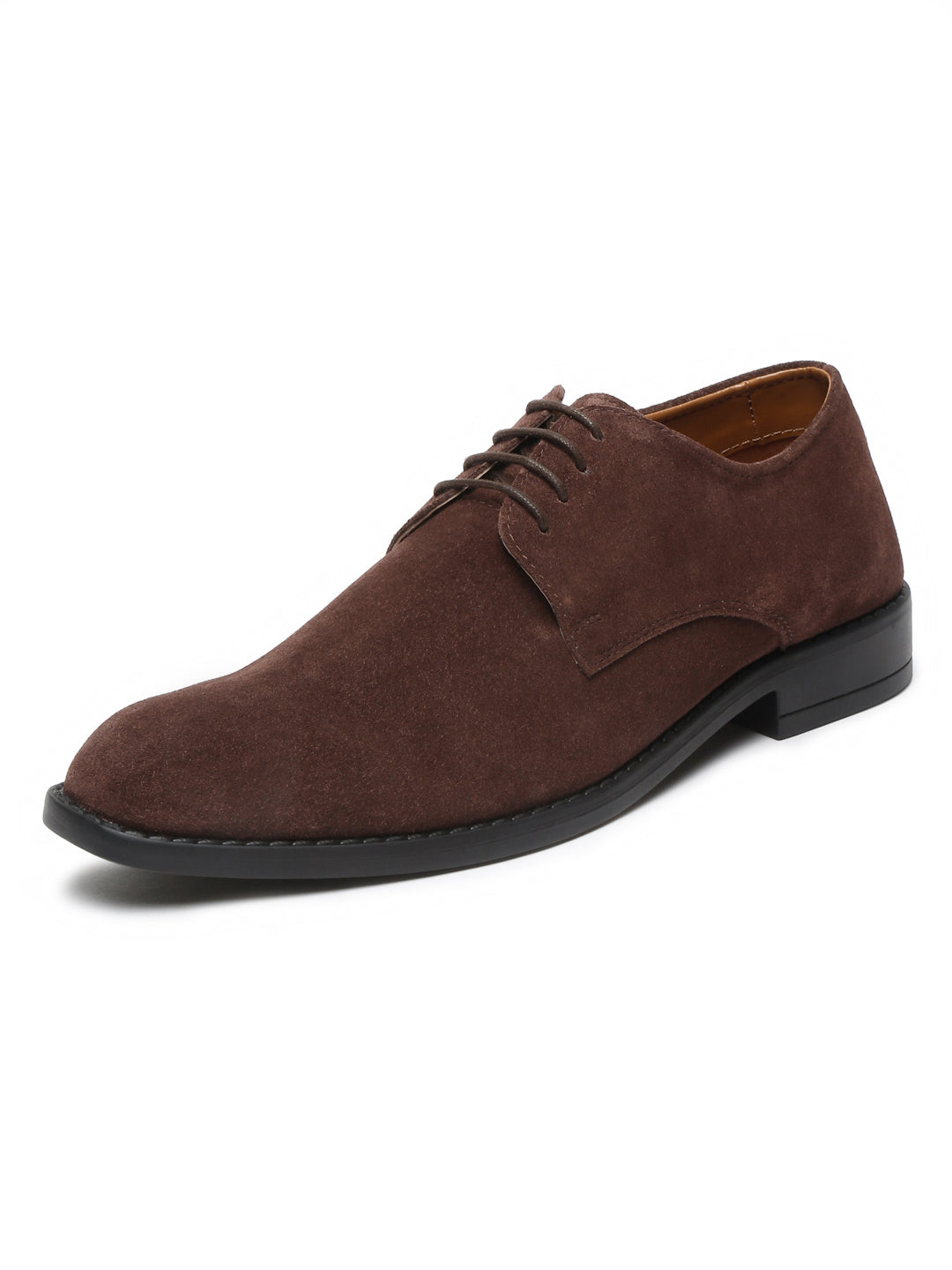 Brunette Brown Italian Suede Leather British Style Handcrafted Casual Shoe