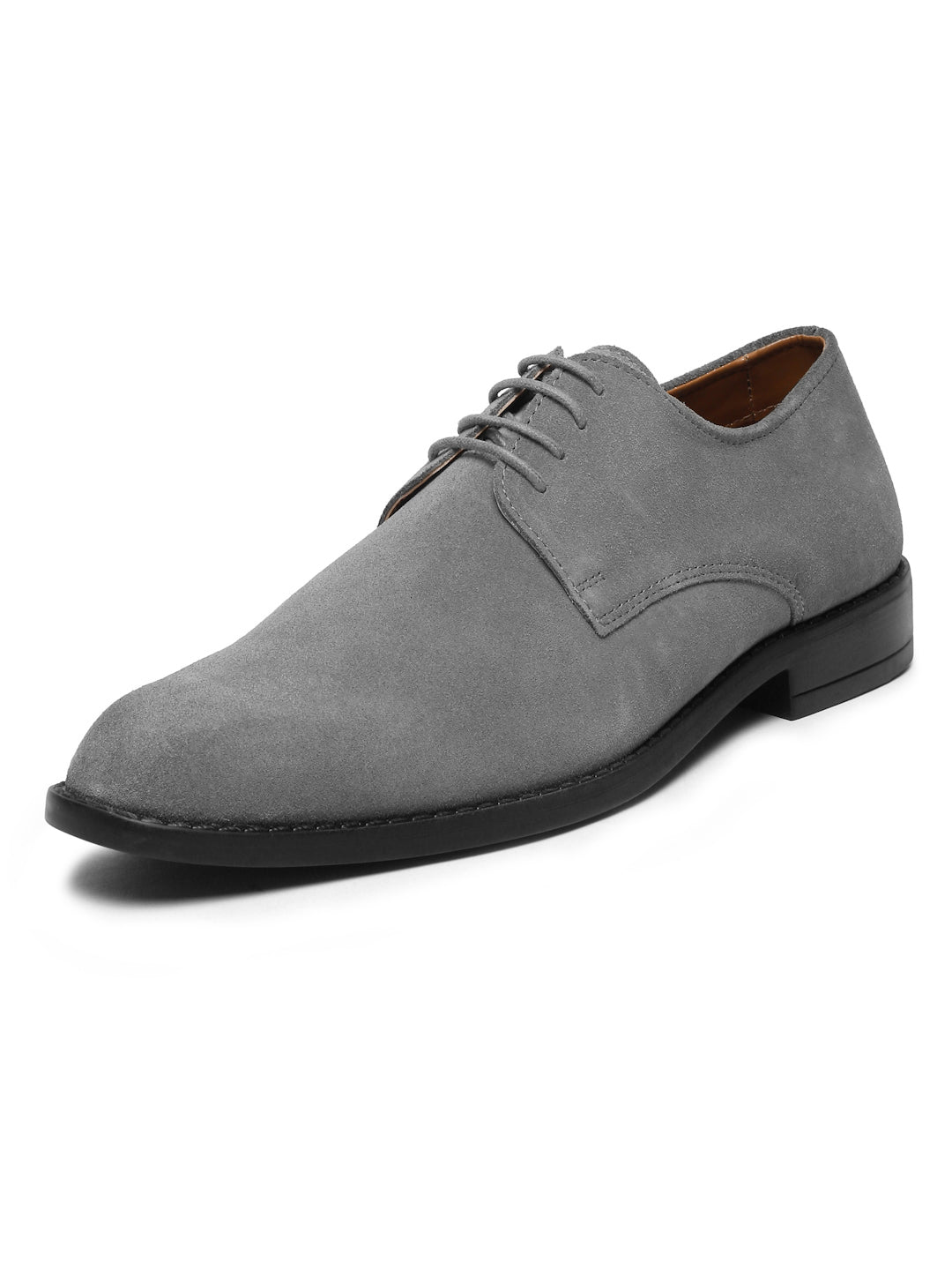 Pewters Grey Italian Suede Leather British Style Handcrafted Casual Shoe