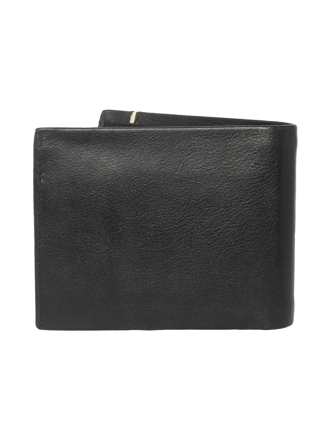Black Duotone Italian Leather Wallet