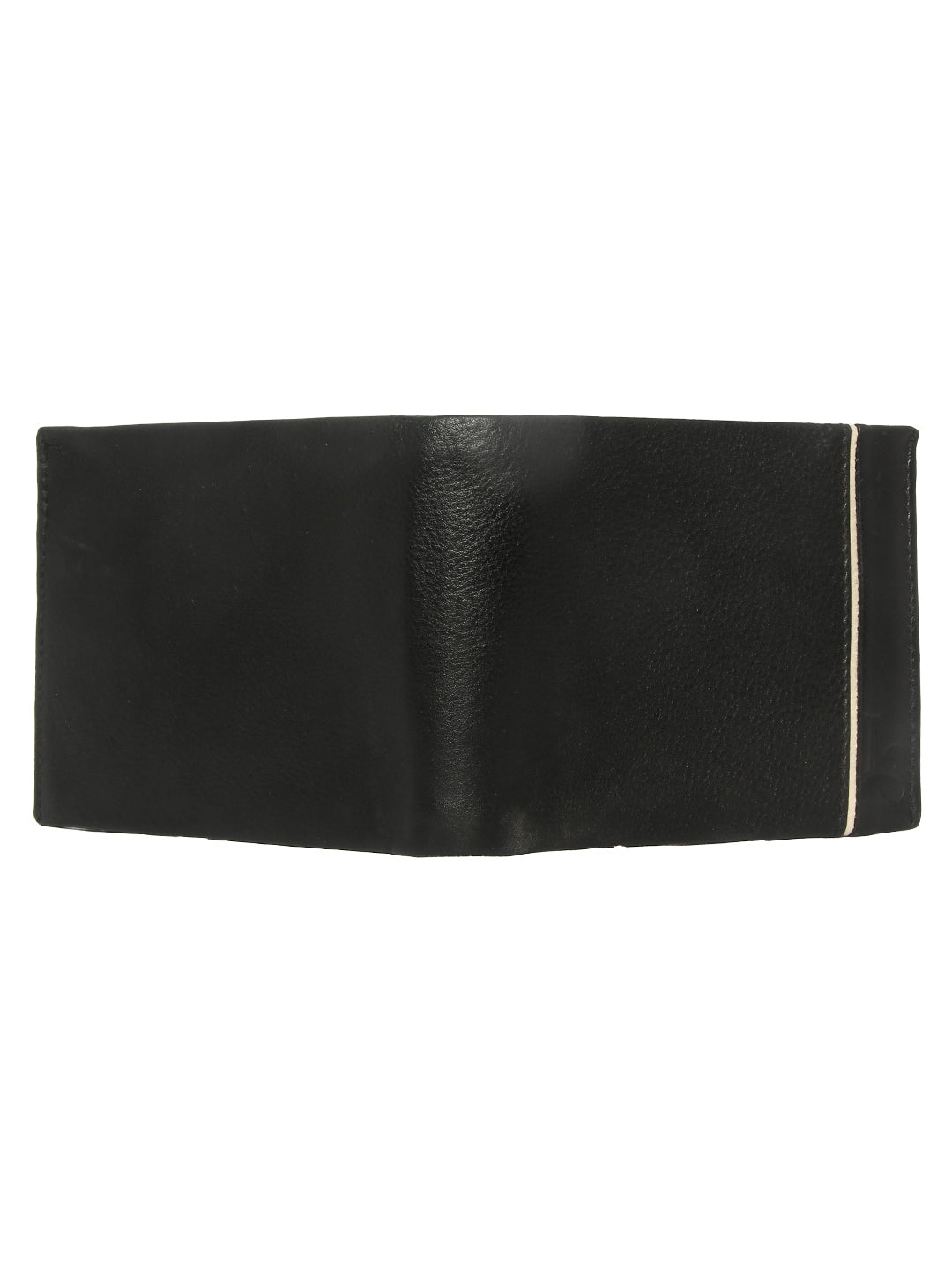 Black Duotone Italian Leather Wallet