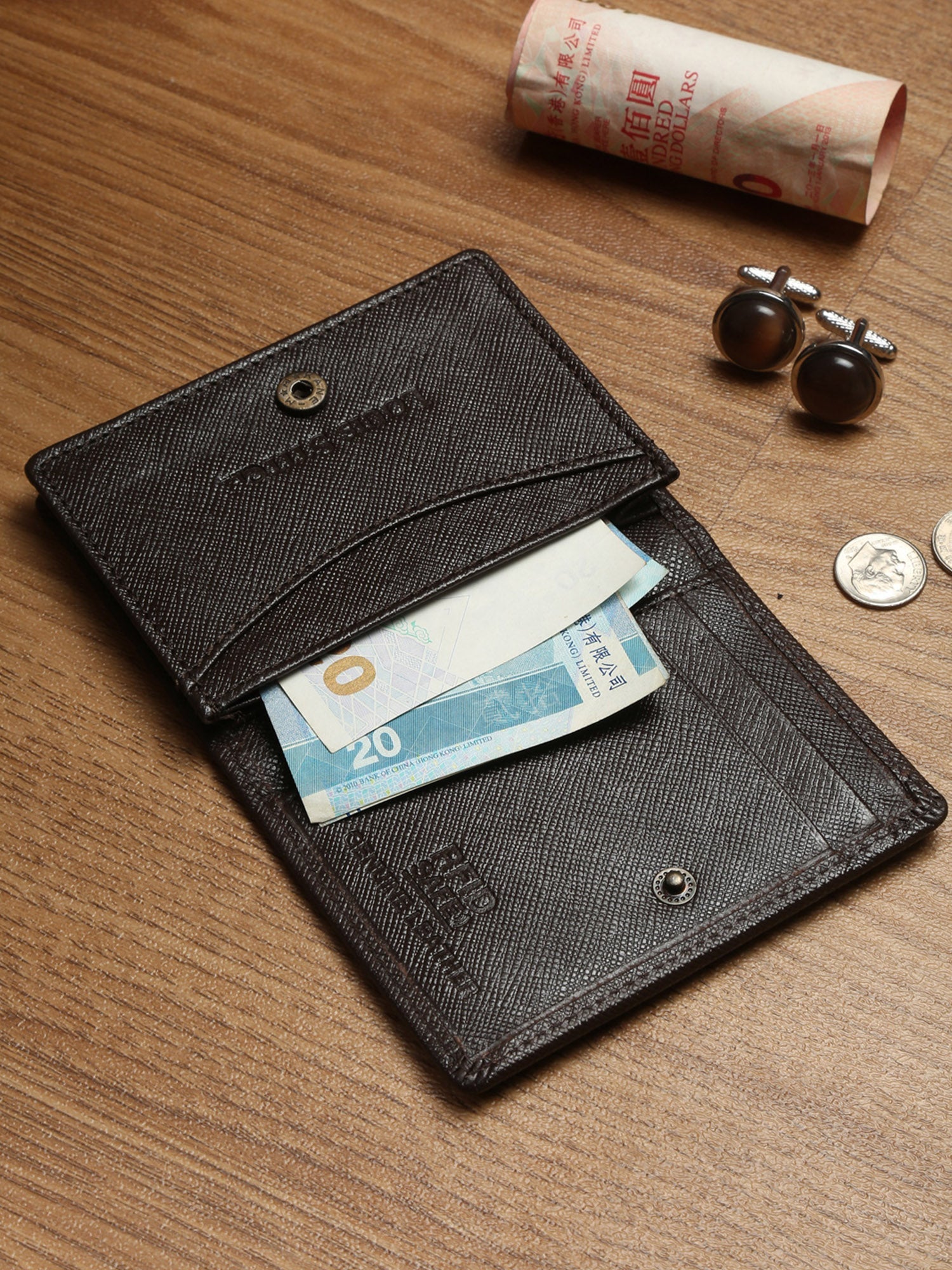 Italian Saffiano Leather Wallet
