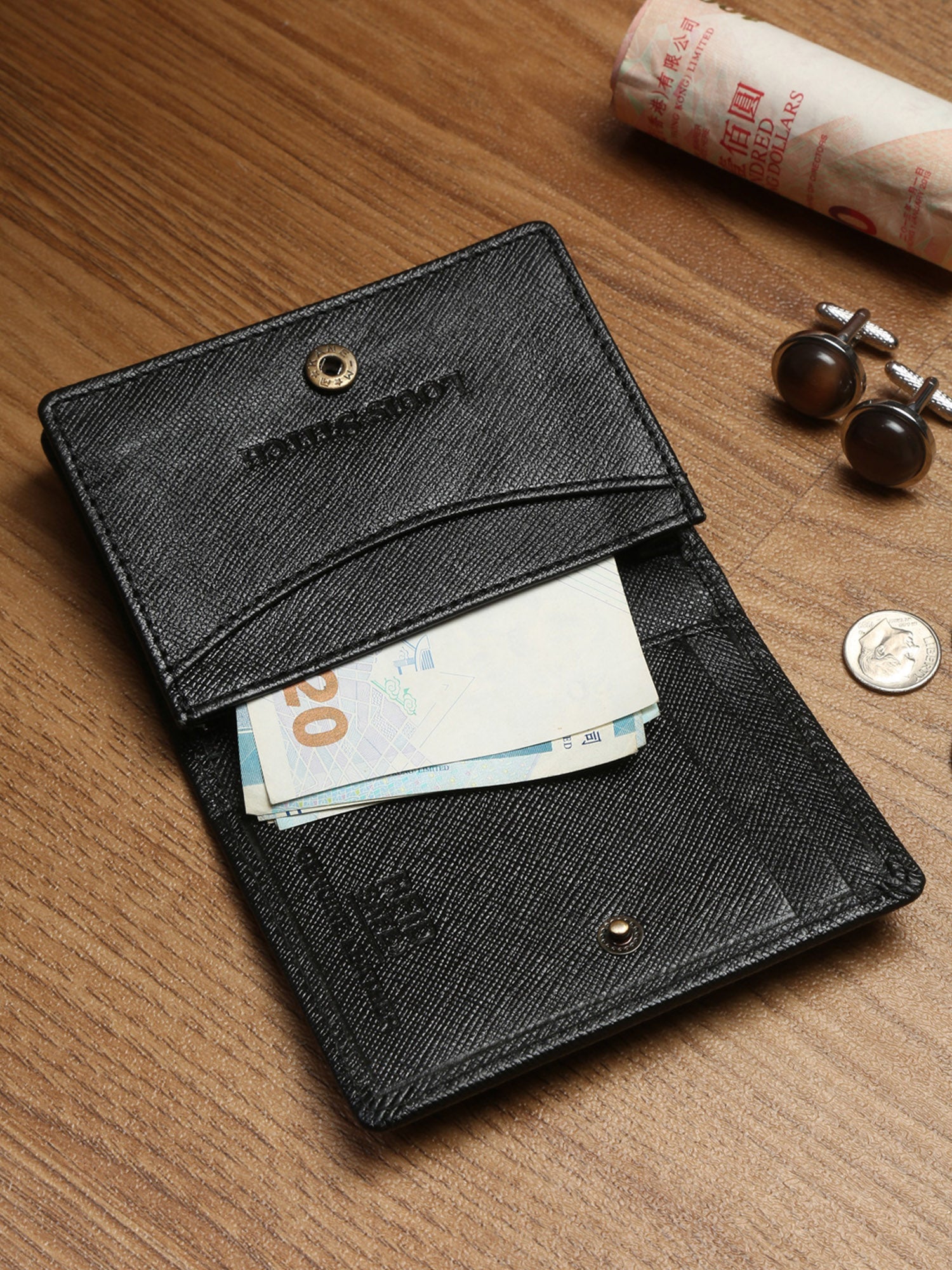Italian Saffiano Leather Wallet