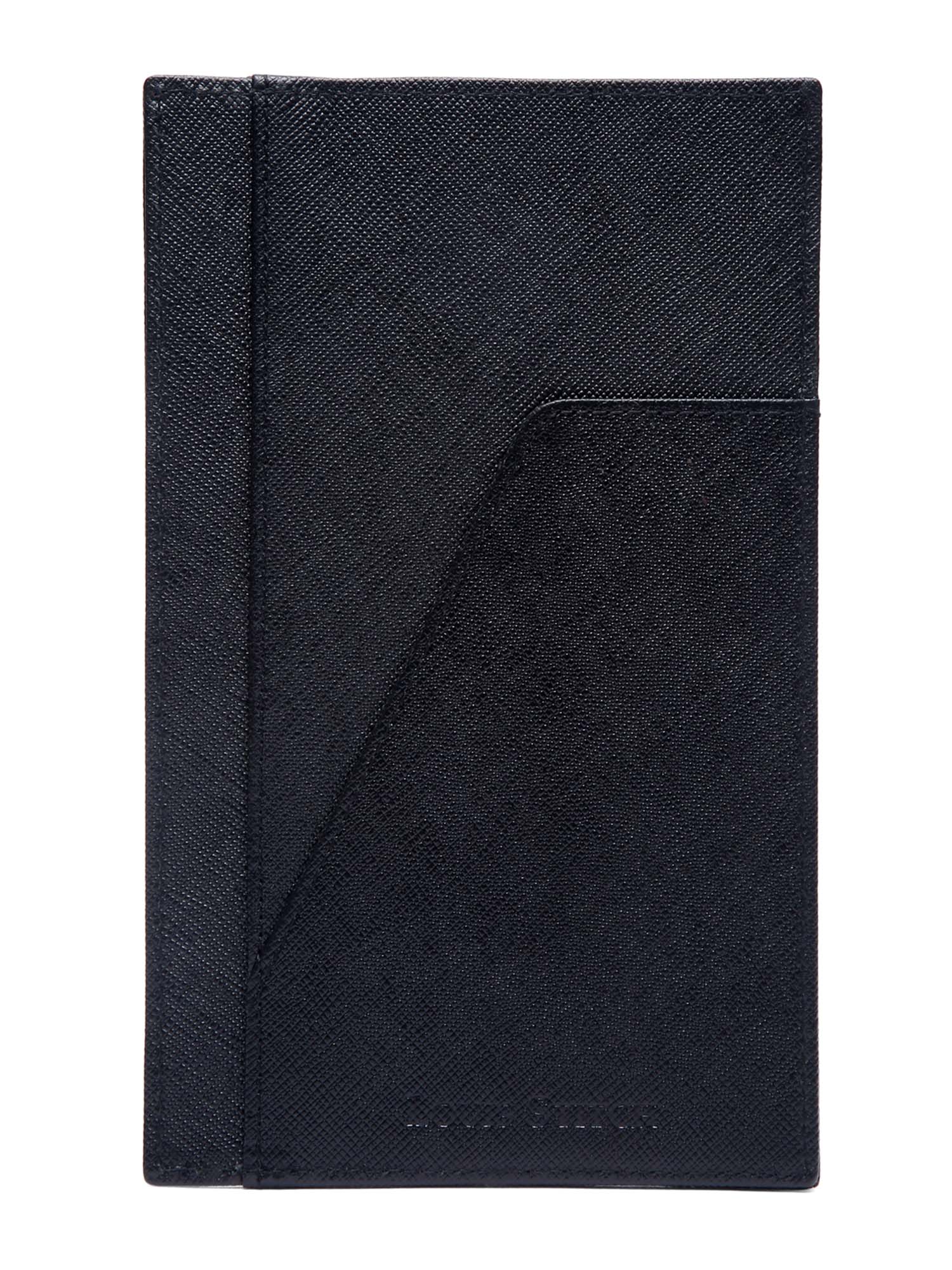Italian Saffiano Leather Passport Holder With RFID Protection