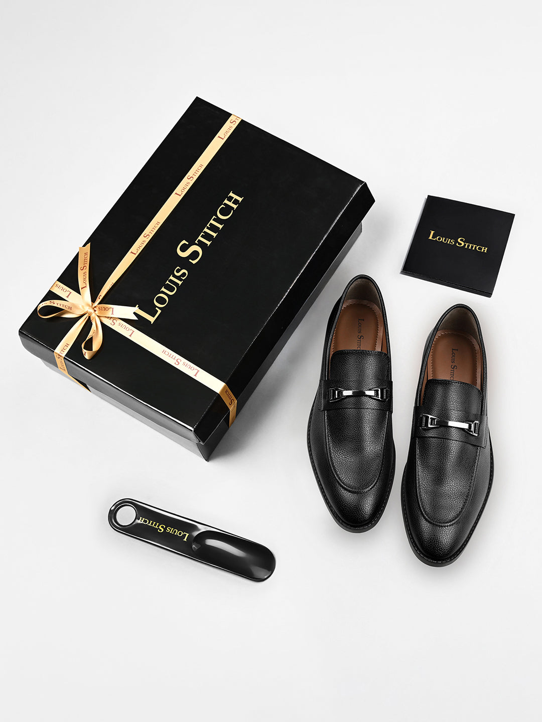 Jet Black Handcrafted Slipon Style Comfortable Moccasin