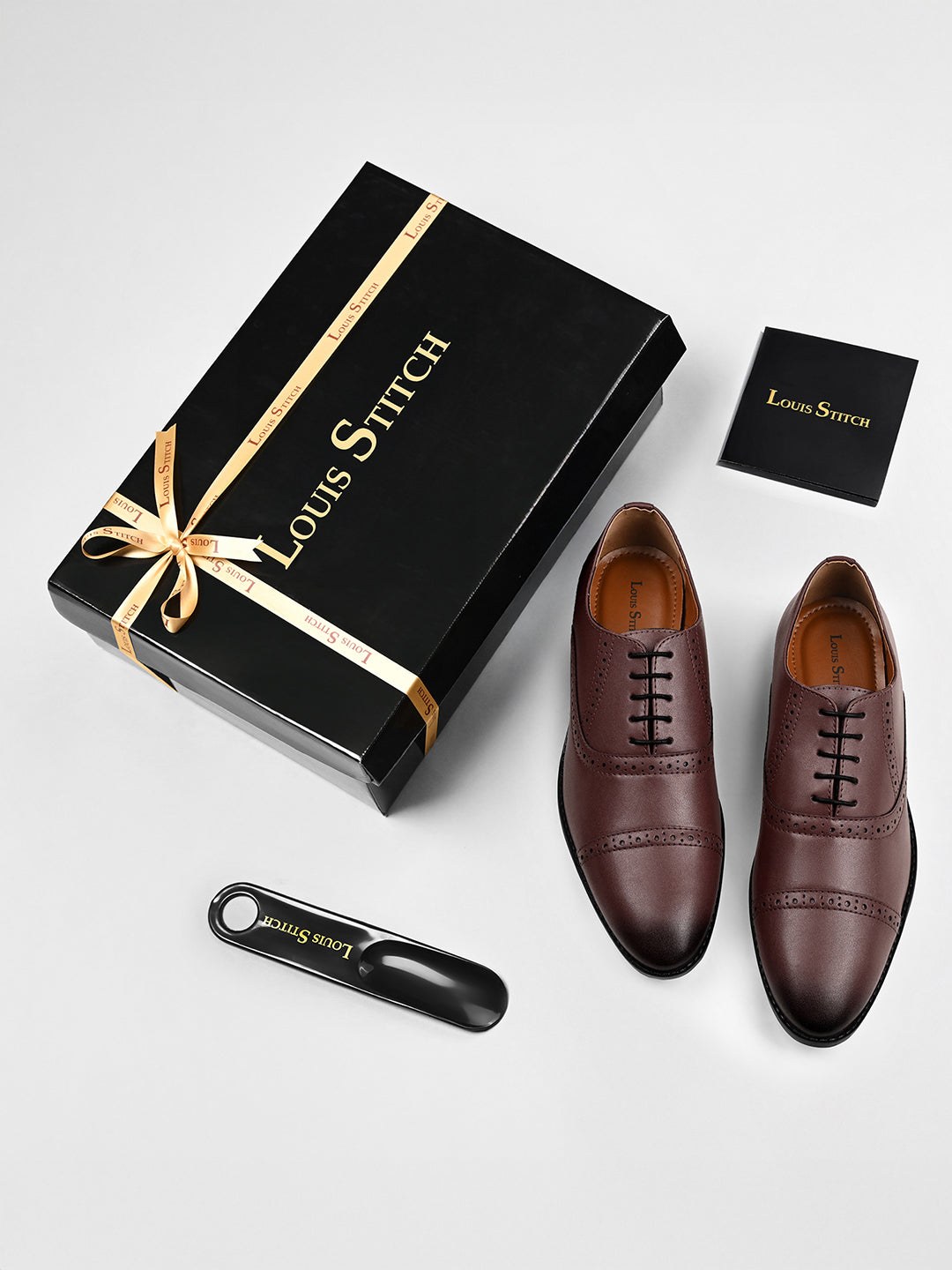 Rosewood Oxford Style Comfortable Formal Laceup Shoes