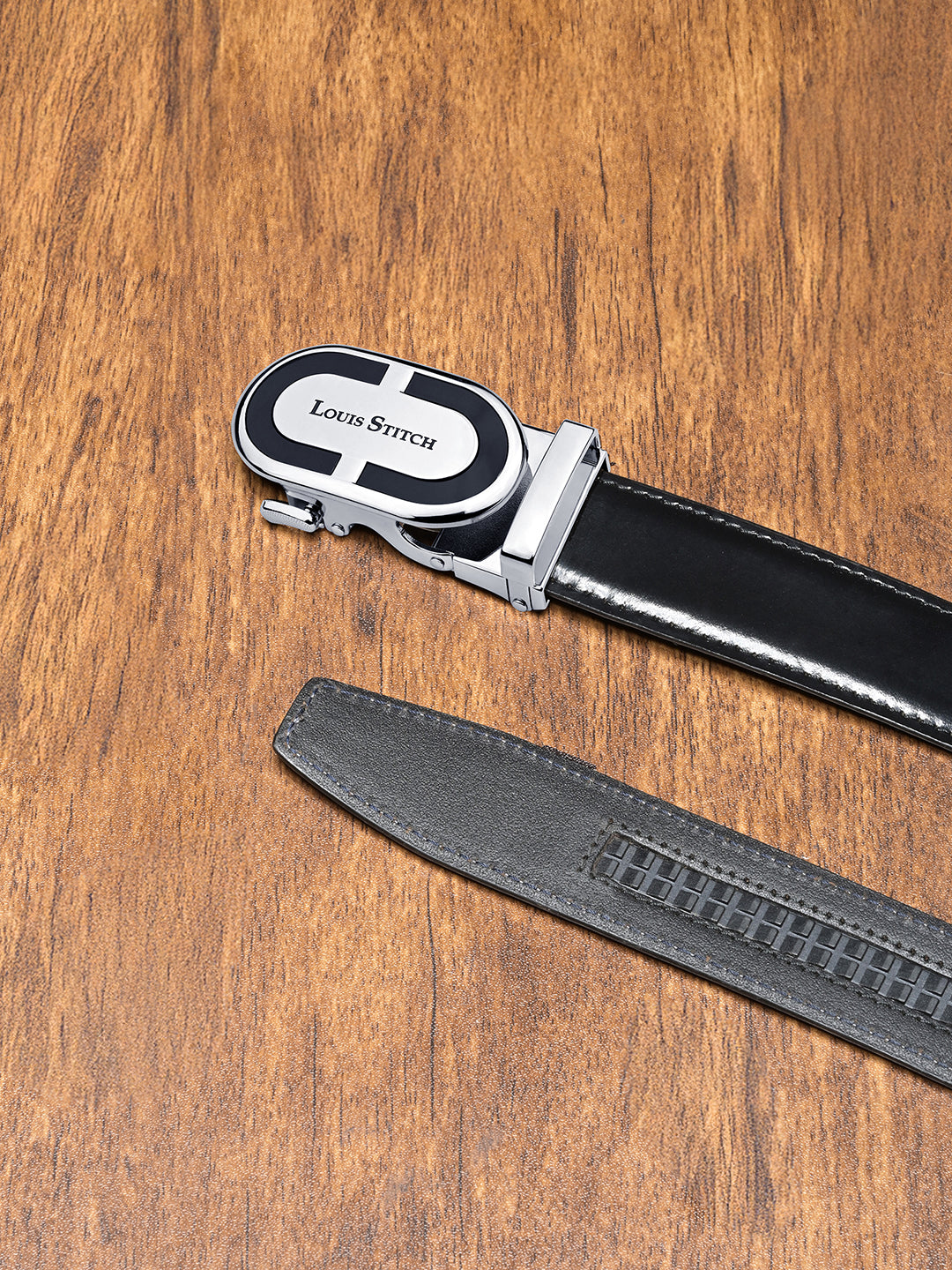 Handcrafted Leather Auto Lock Formal Belt For Men