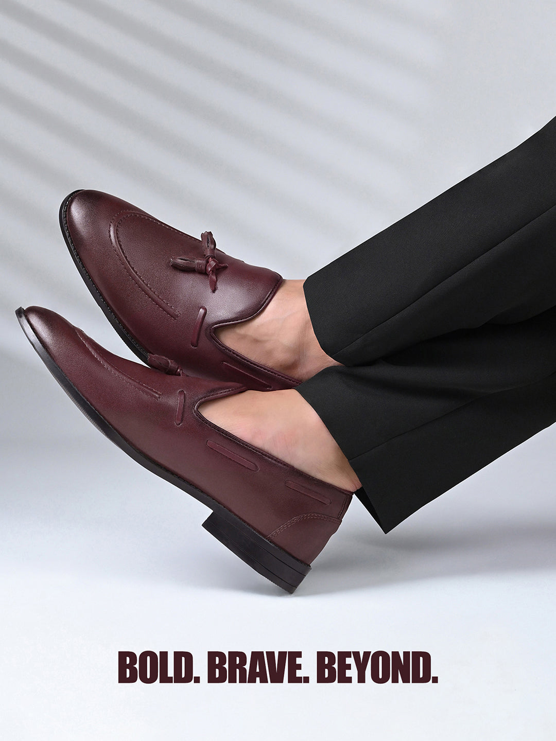 Rosewood Handcrafted Tassel Moccasin Slipon