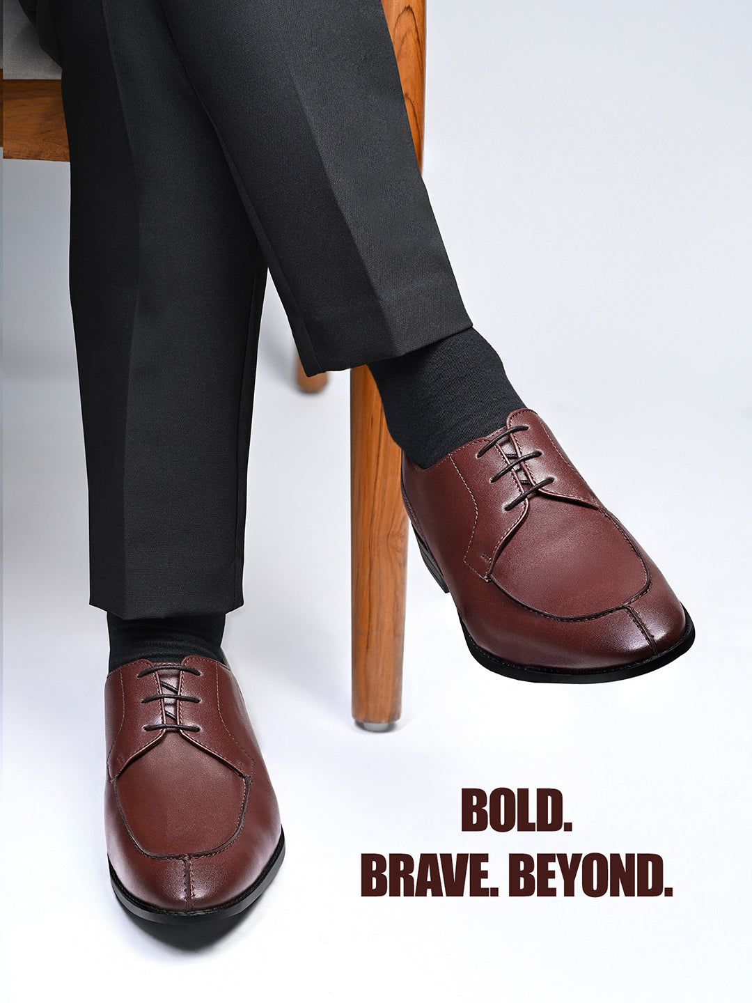 Rosewood Handcrafted Derby Laceups Shoes