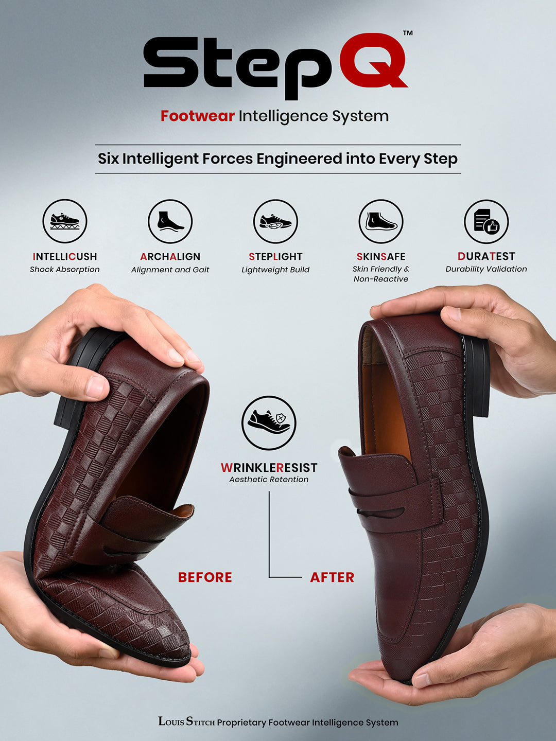 Rosewood Handcrafted Embossed Moccasin Slipon