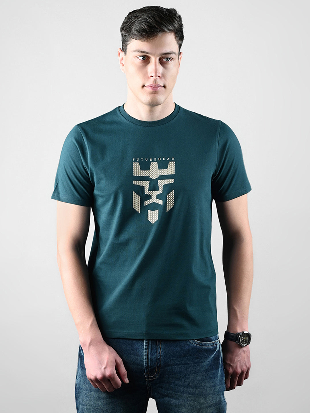 Men's Super Combed Cotton Regular Fit Pack of 3 Roundneck T-shirts