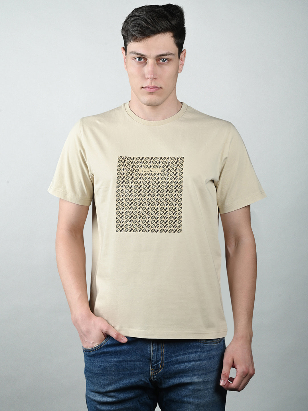 Men's Super Combed Cotton Regular Fit Pack of 3 Roundneck T-shirts