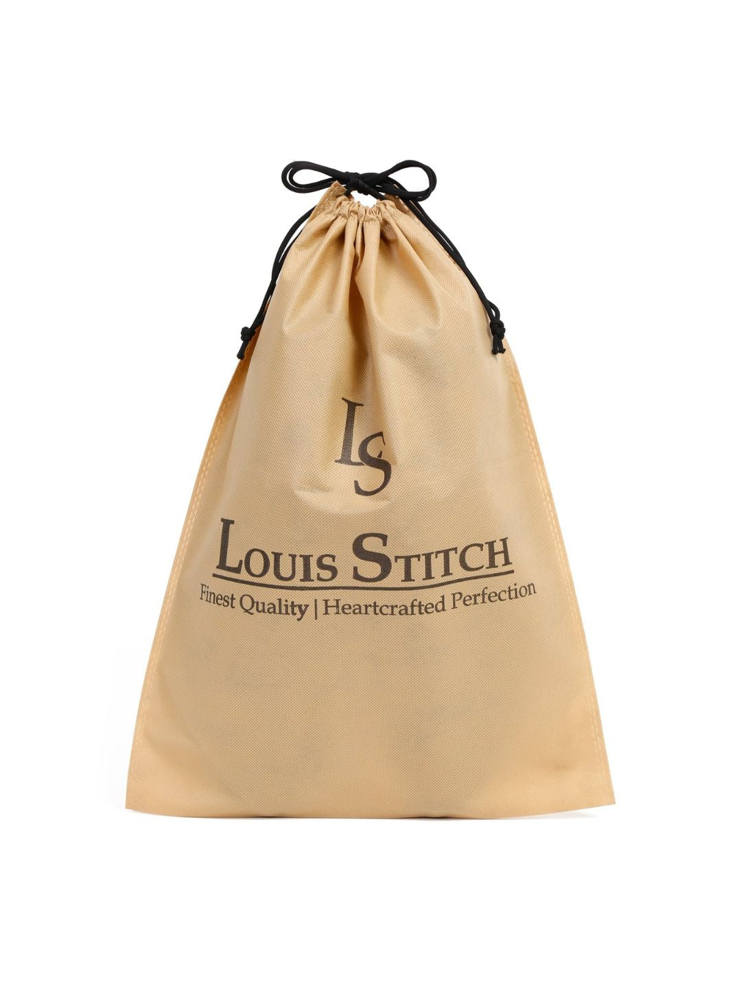 Non Woven Shoe Bag Pack Of  6 Black & Beige See Thru