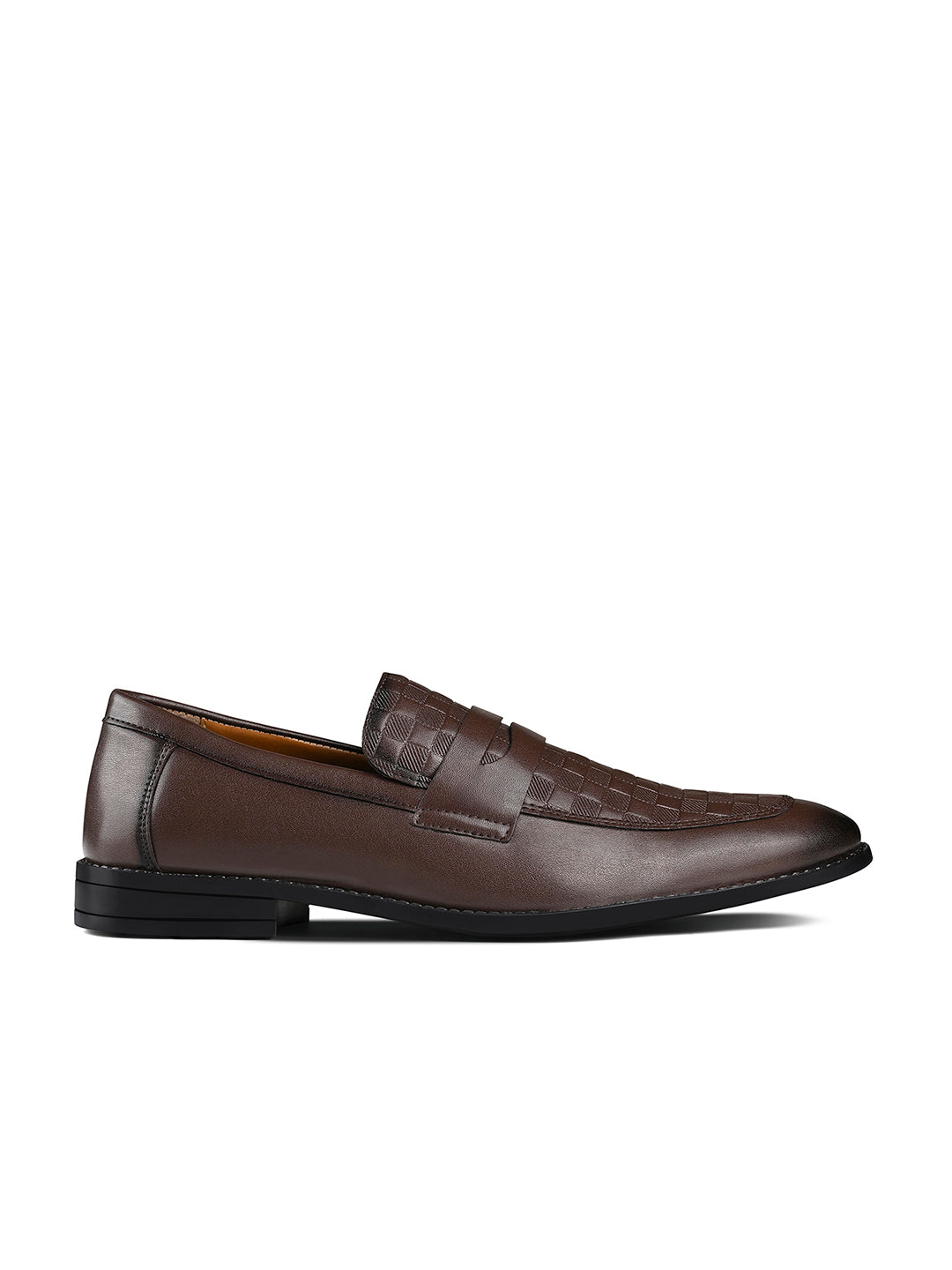 Brunette Brown Handcrafted Moccasin Slipon