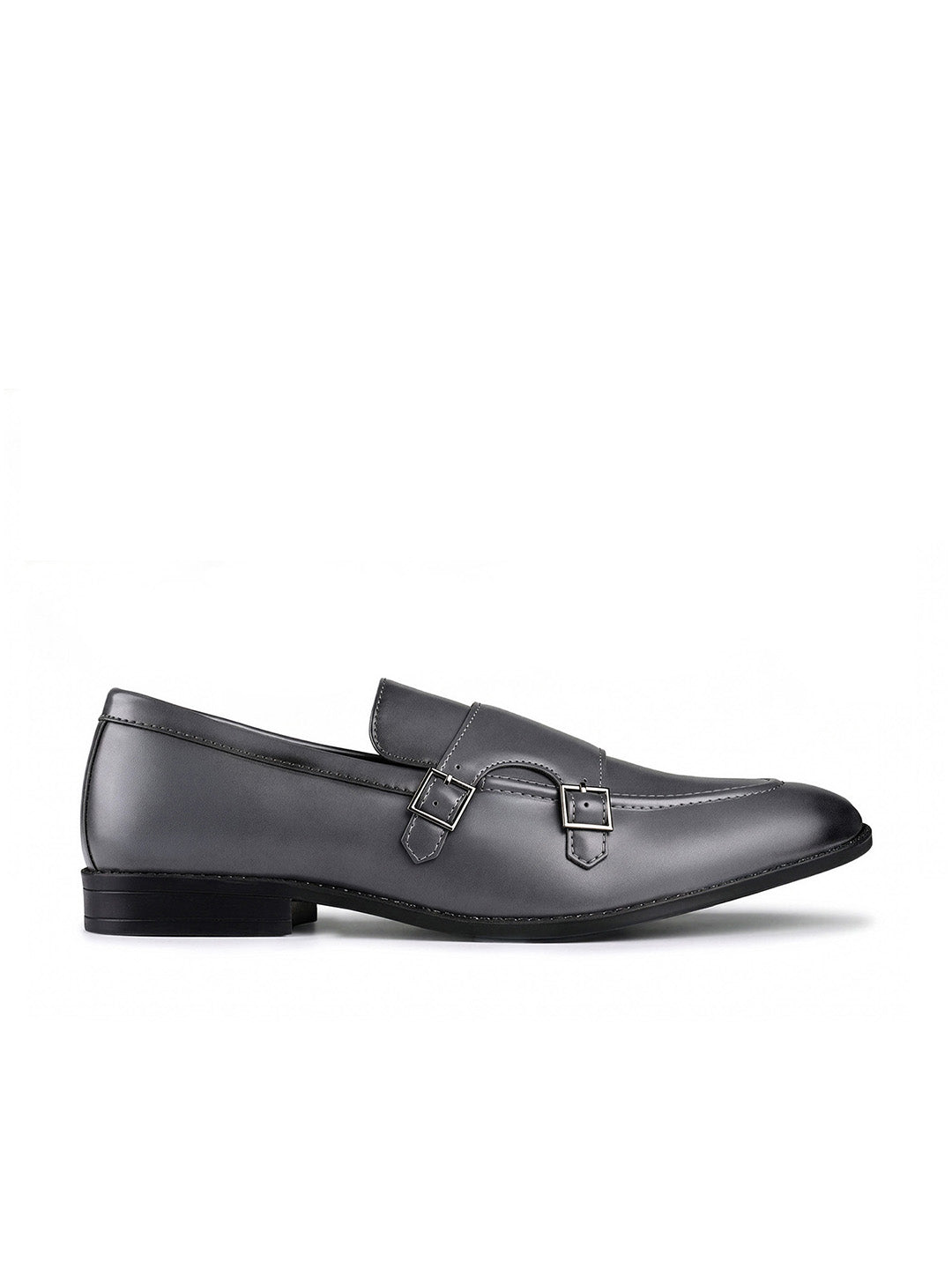 Ash Grey Handcrafted Slipon Style Comfortable Monk