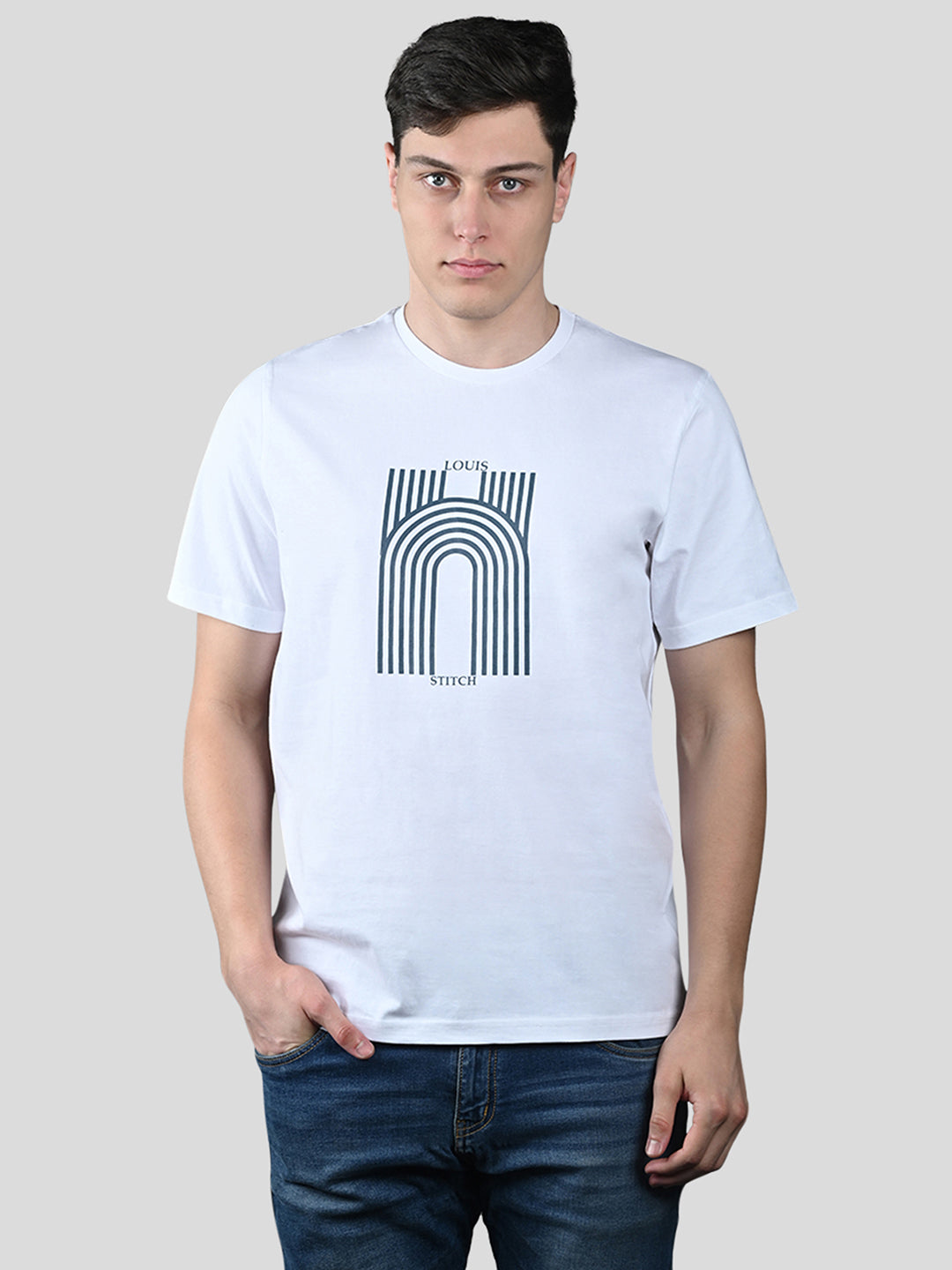 Men's Super Combed Cotton Regular Fit Pack of 3 Roundneck T-shirts