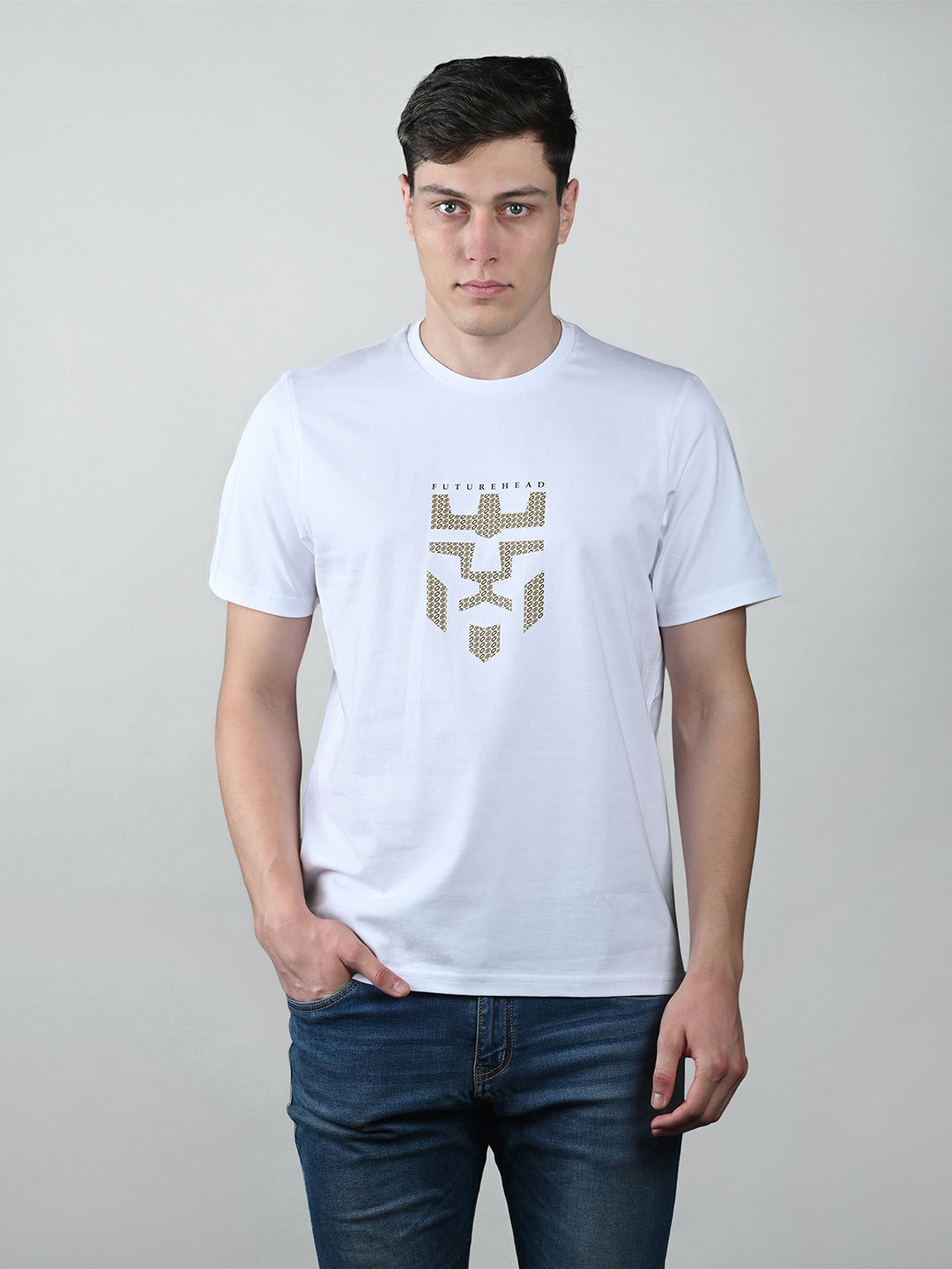 Men's Super Combed Cotton Regular Fit Pack of 3 Roundneck T-shirts