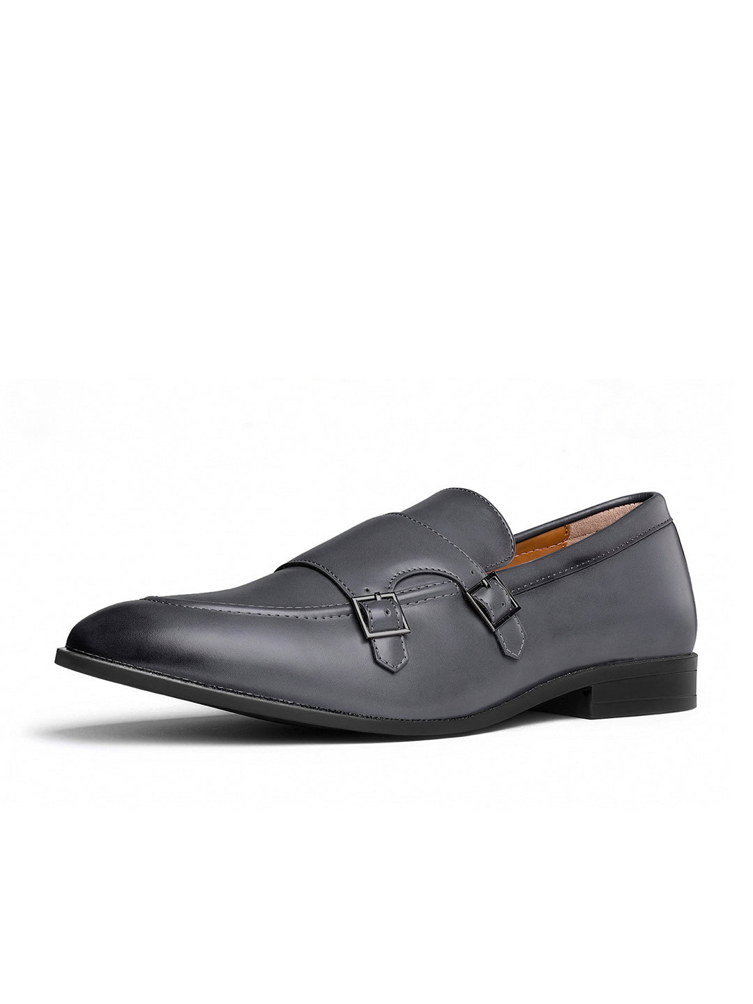 Ash Grey Handcrafted Slipon Style Comfortable Monk
