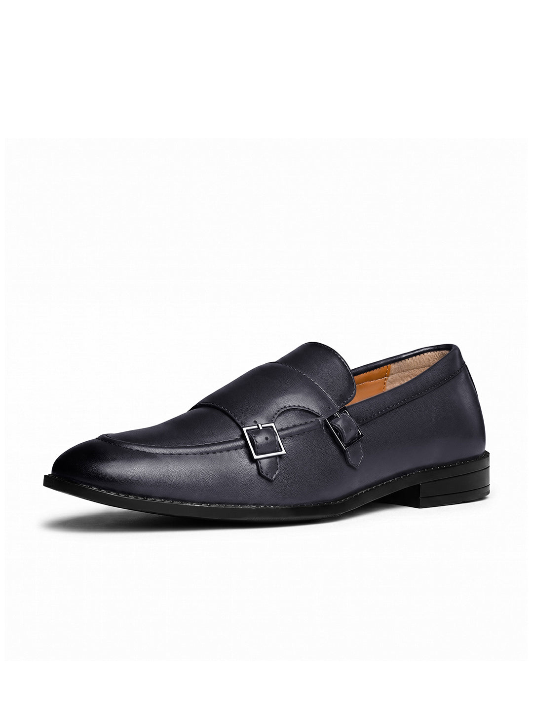 Federal Blue Handcrafted Slipon Style Comfortable Monk
