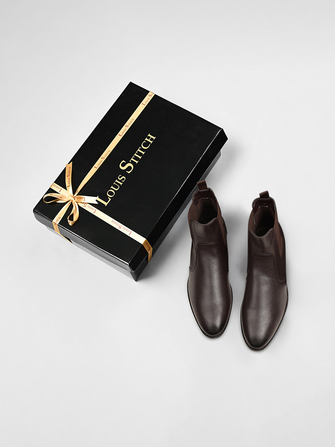 Brunette Brown Handcrafted Chelsea Milled Boots