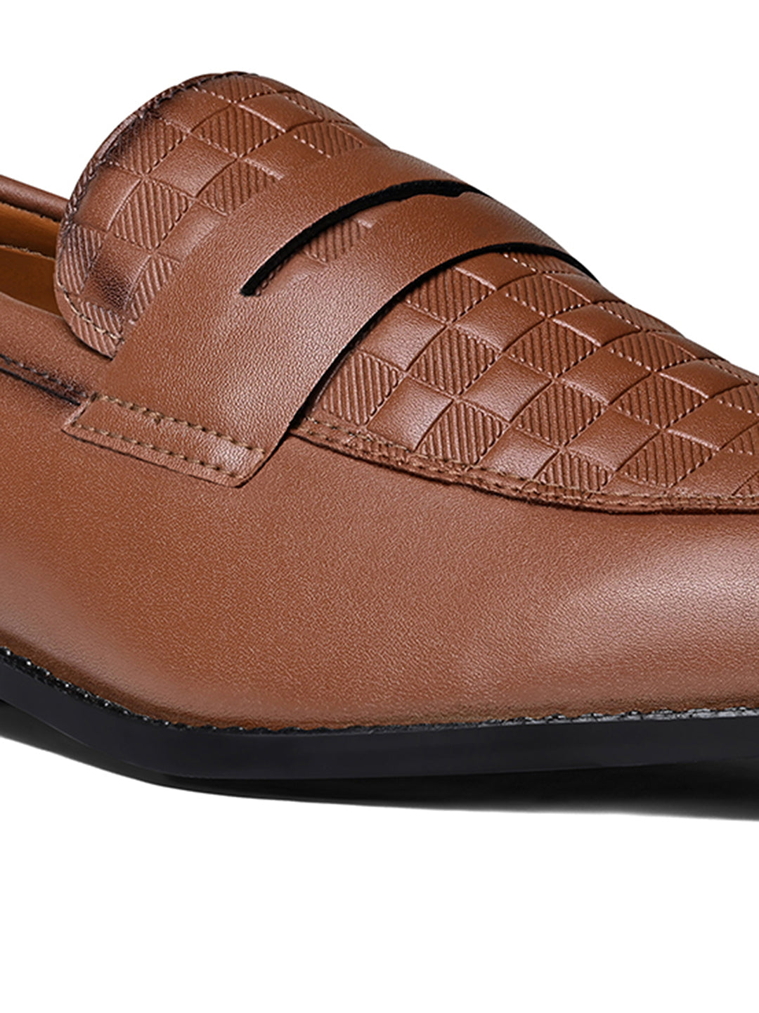Russet Tan Handcrafted Moccasin Slipon