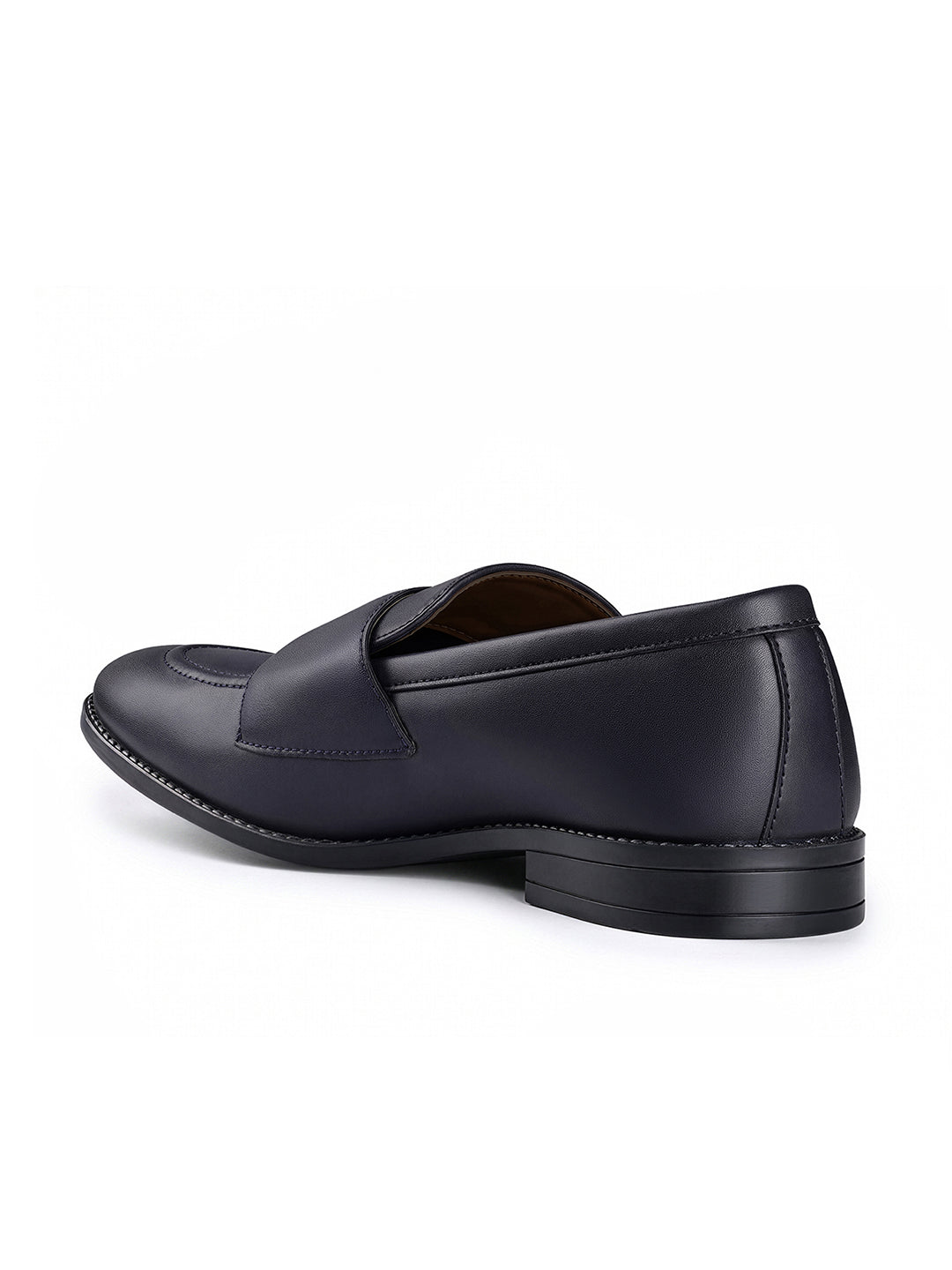Federal Blue Handcrafted Slipon Style Comfortable Monk