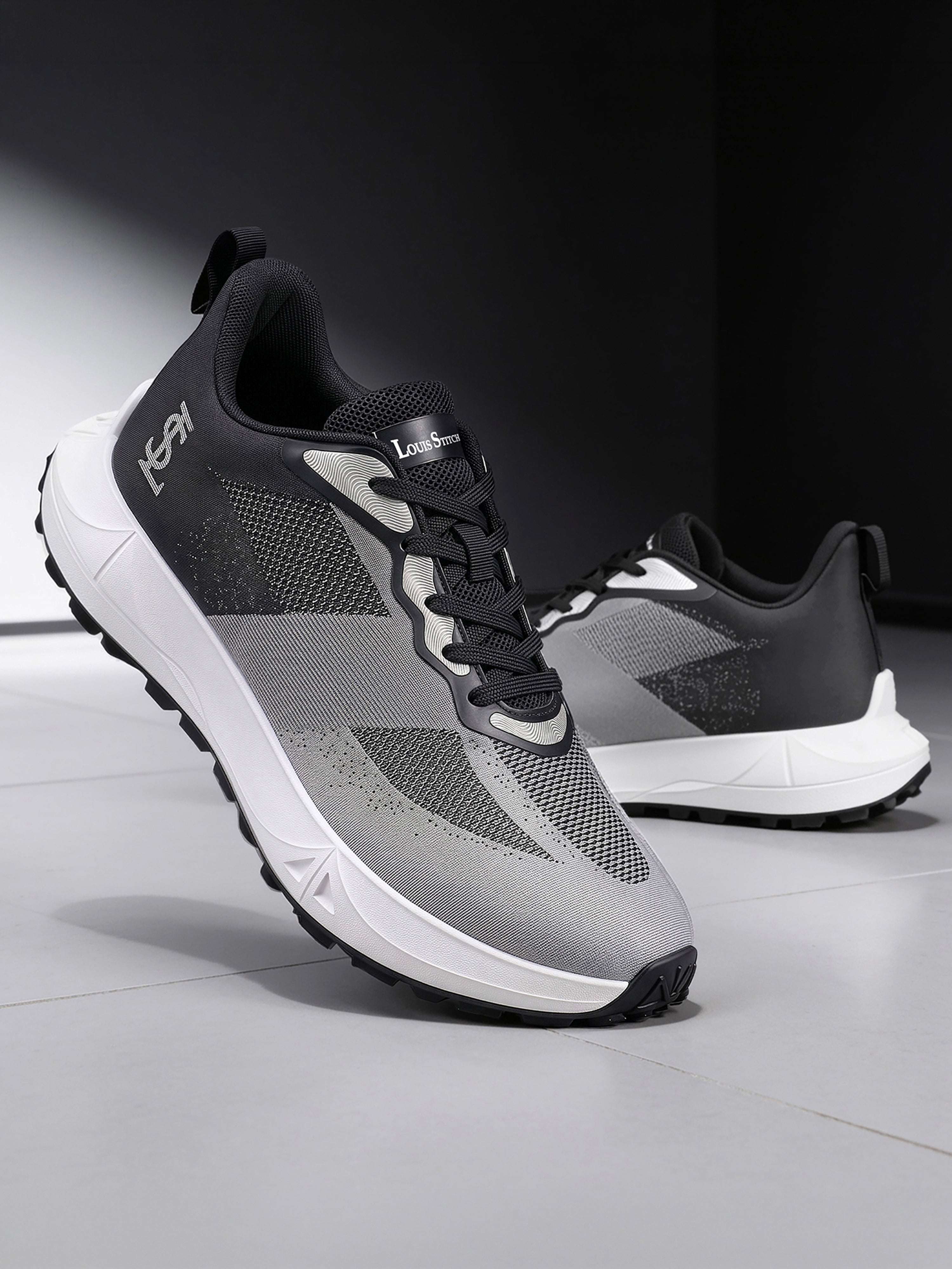 Graphite Grey Lightweight Athleisure Sport Shoes