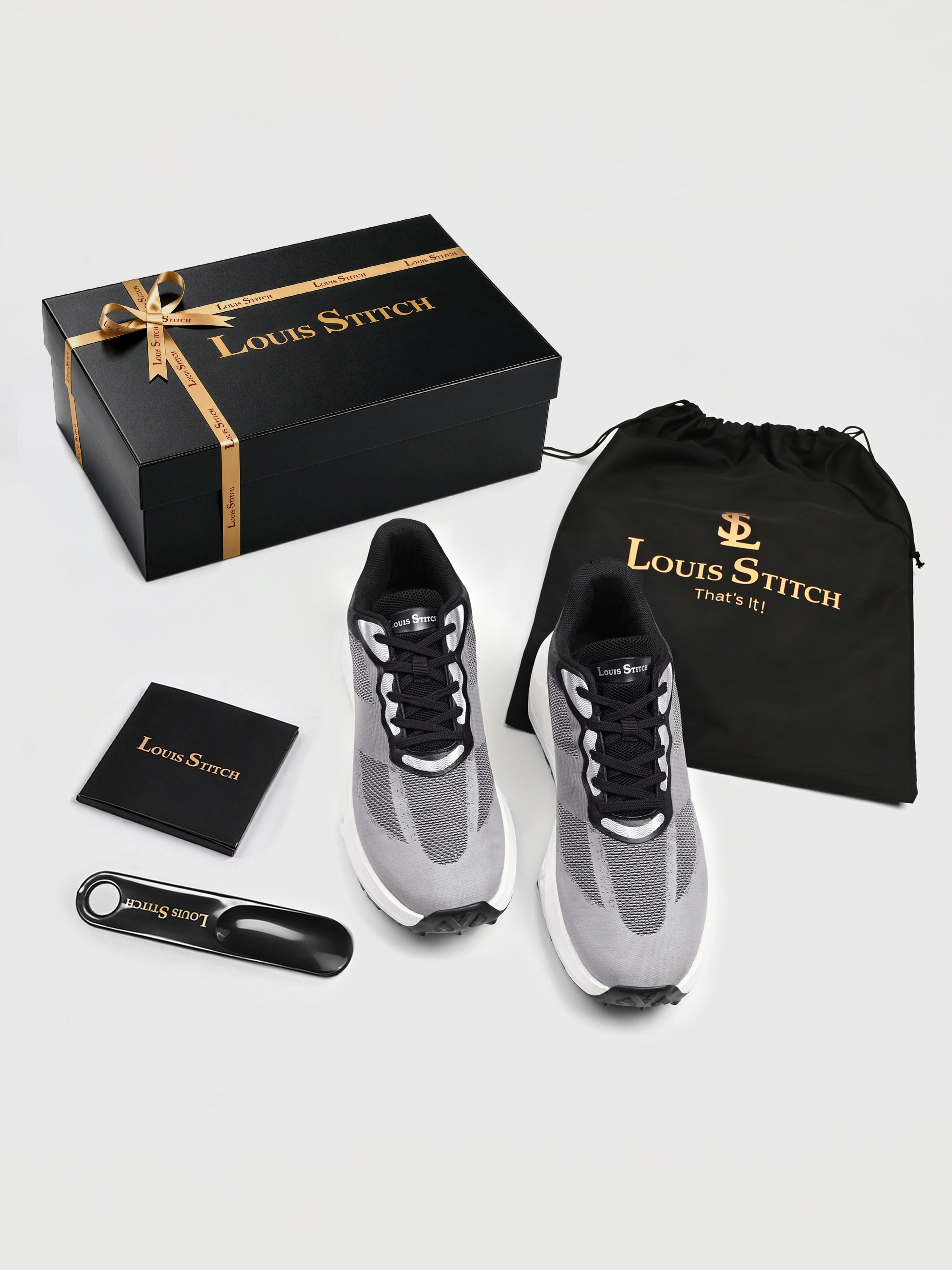 Graphite Grey Lightweight Athleisure Sport Shoes