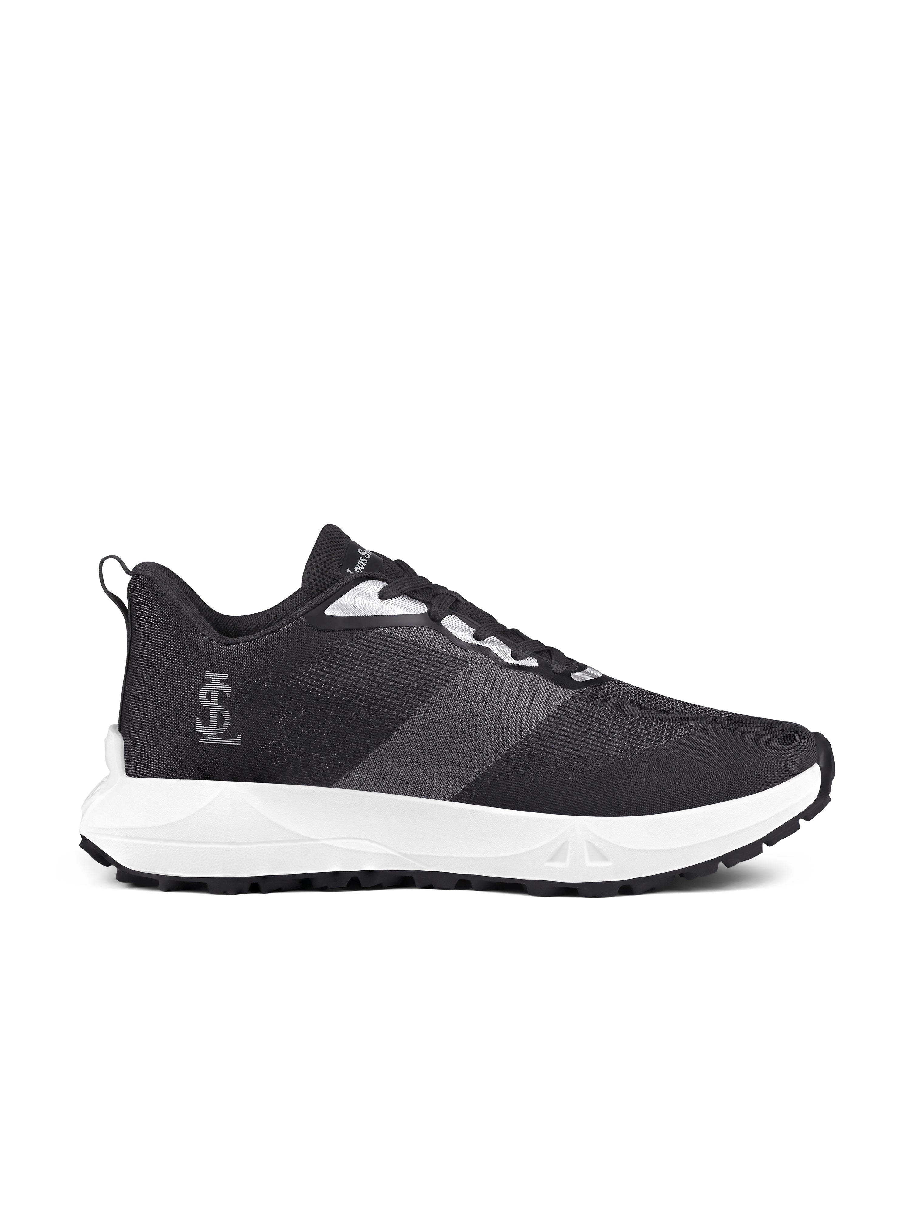 Noble Black Lightweight Athleisure Sport Shoes