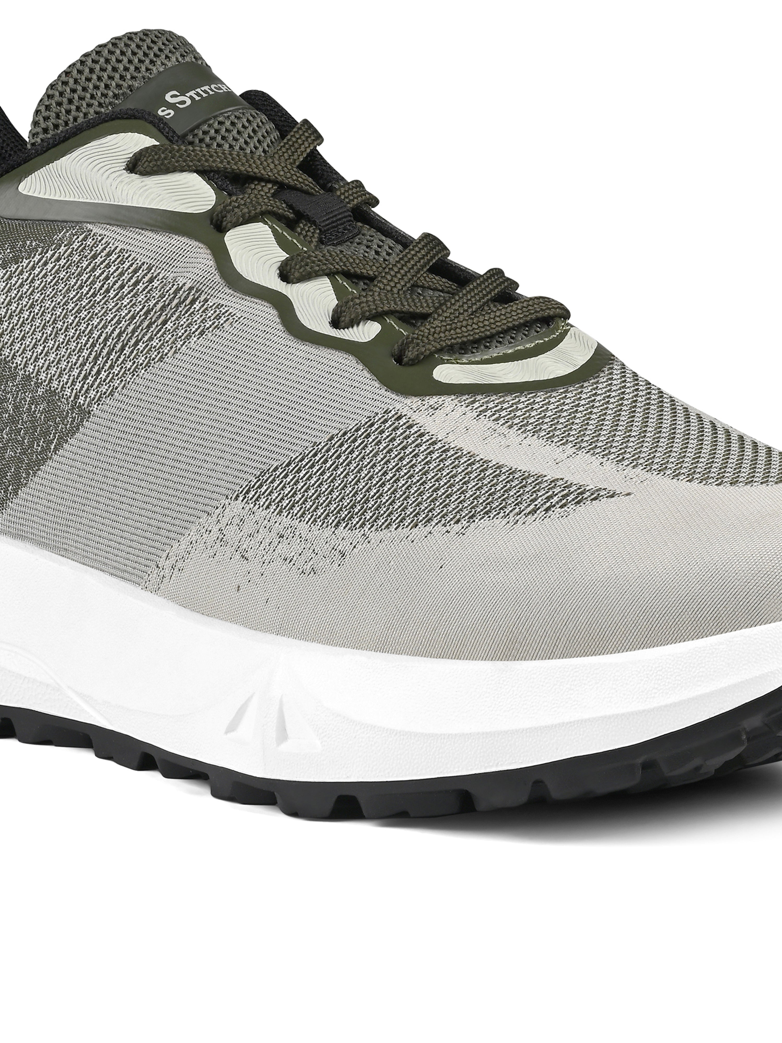 Moss Olive Lightweight Athleisure Sport Shoes