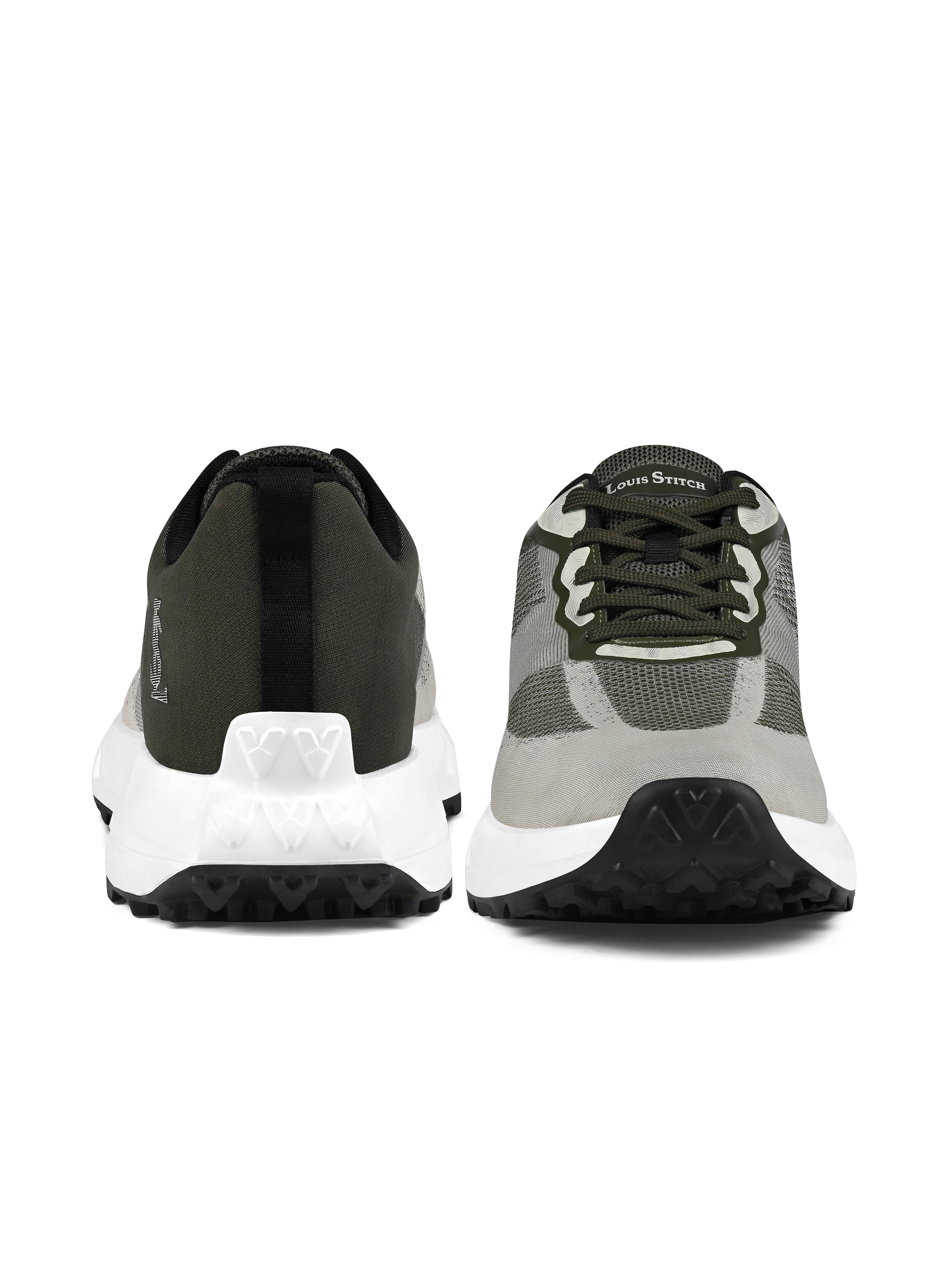 Moss Olive Lightweight Athleisure Sport Shoes