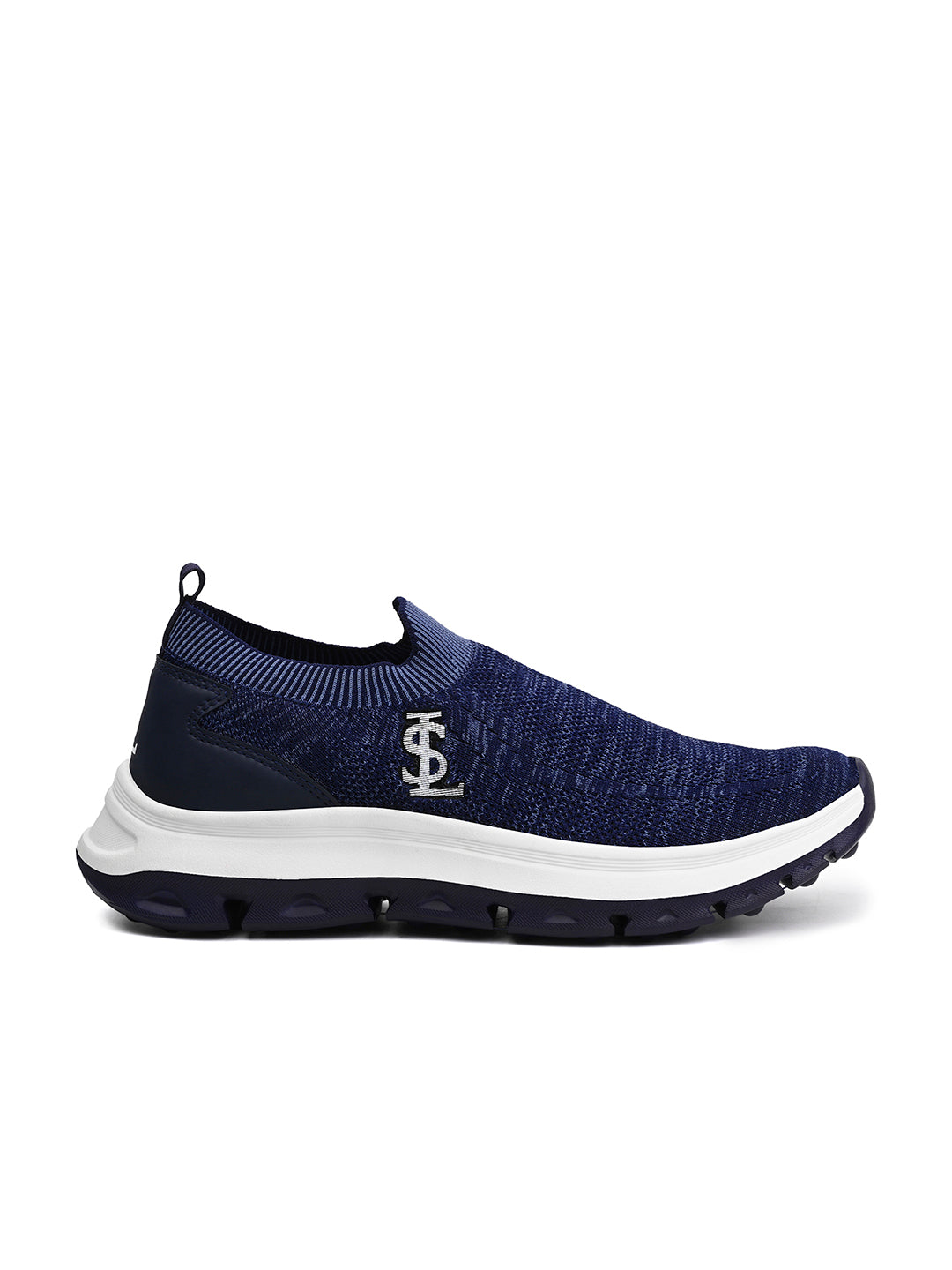Navy Blue Lightweight Aethleisure Flyknit Sport Shoes